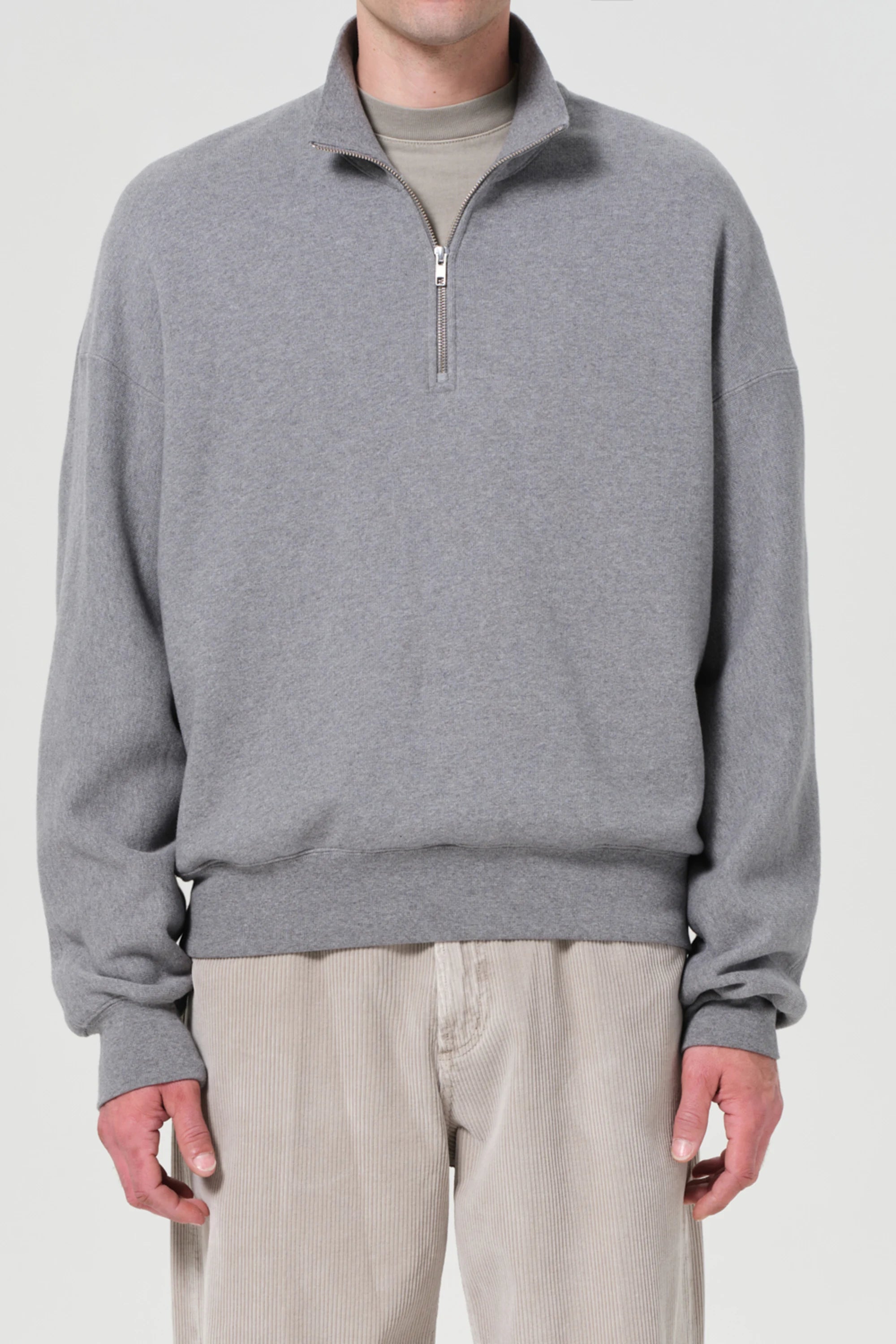 Idris Quarter Zip Sweaters AGOLDE