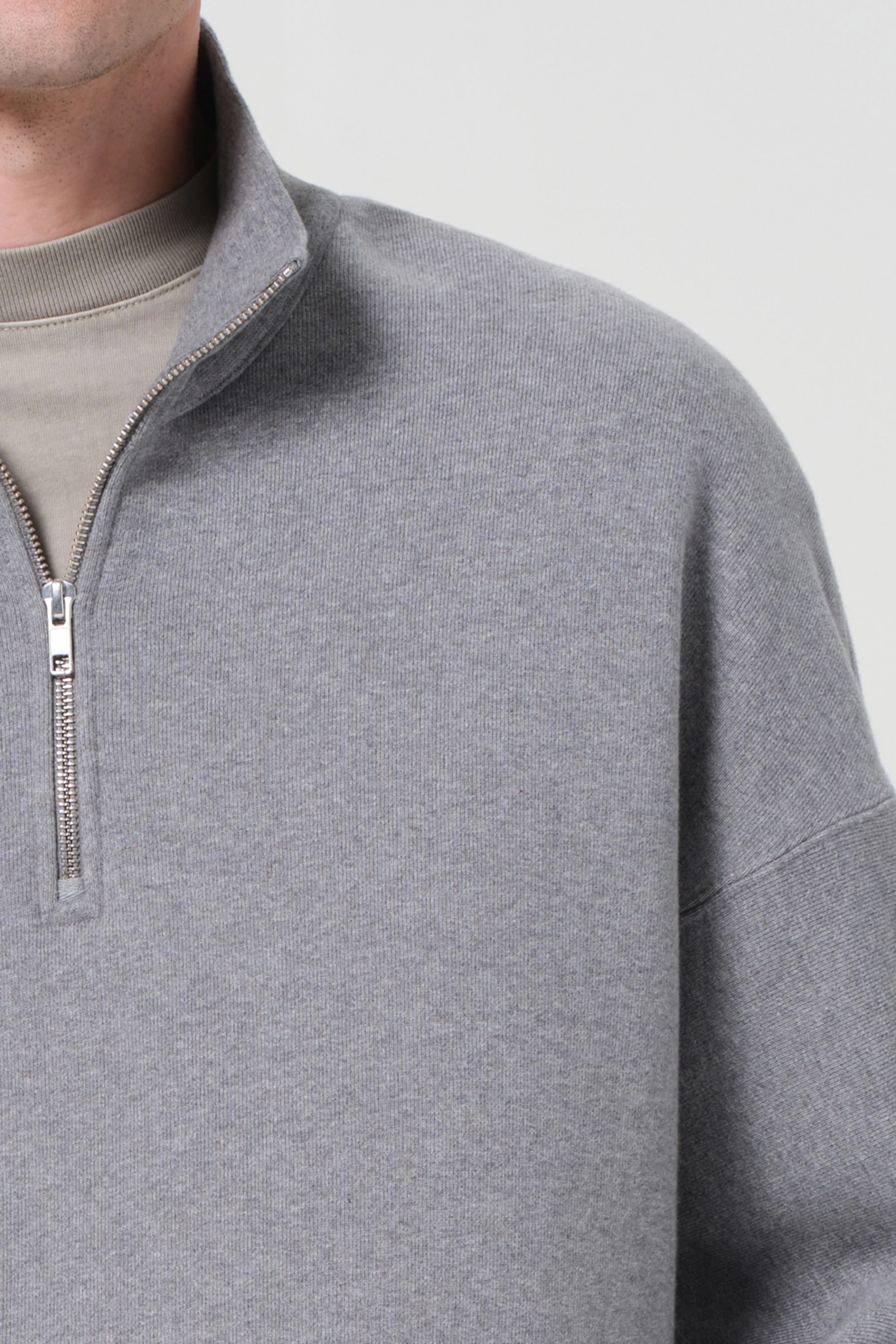 Idris Quarter Zip Sweaters AGOLDE
