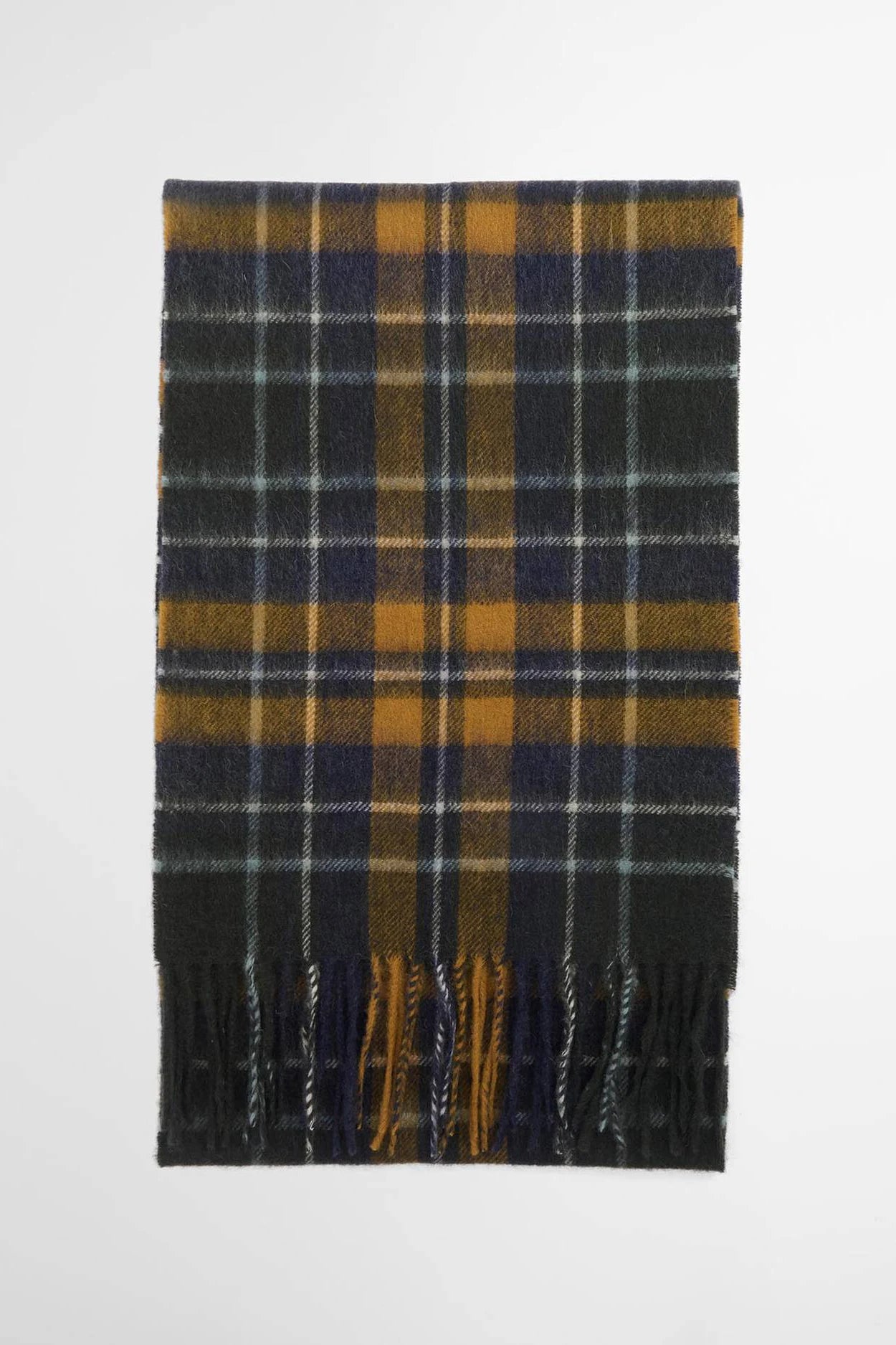 New Check Tartan Scarf Accessories Barbour