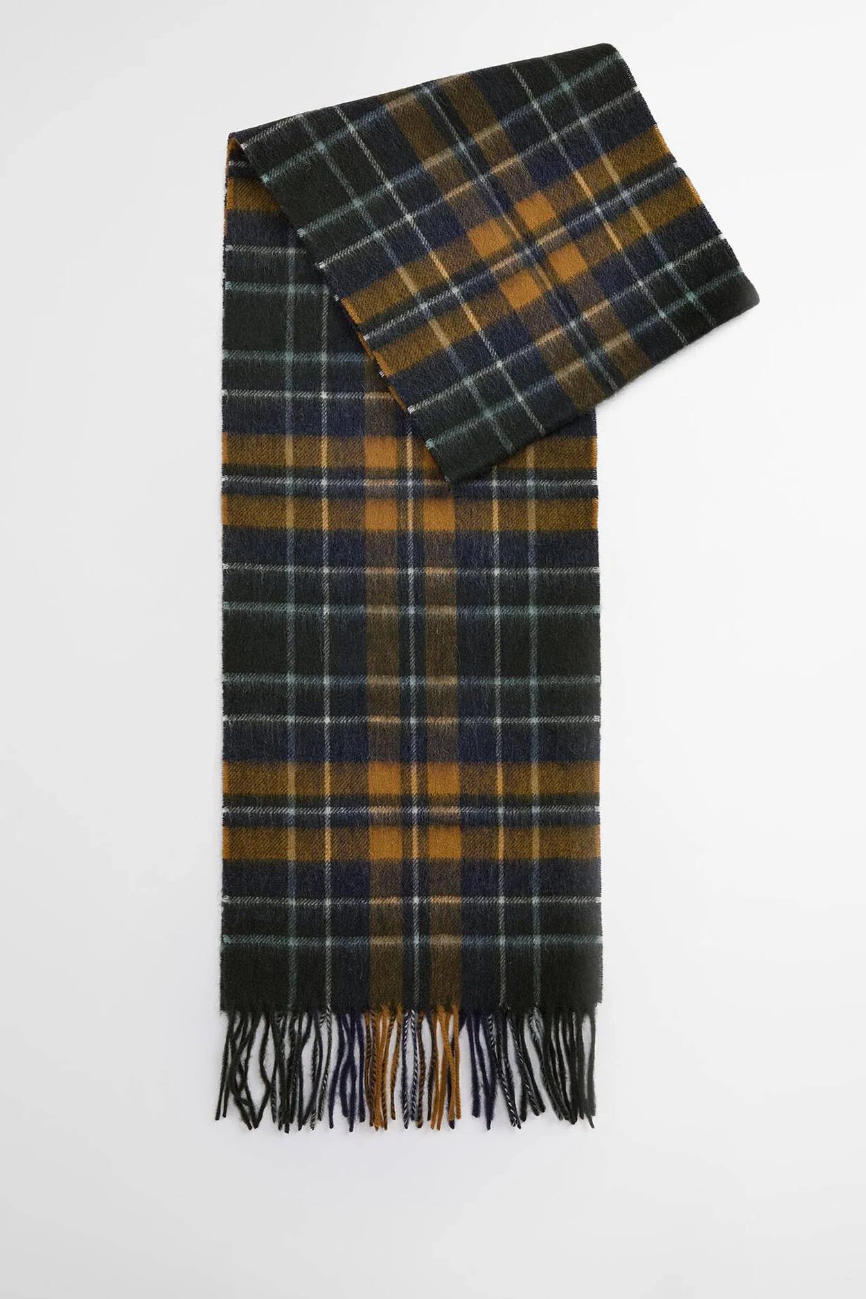 New Check Tartan Scarf Accessories Barbour