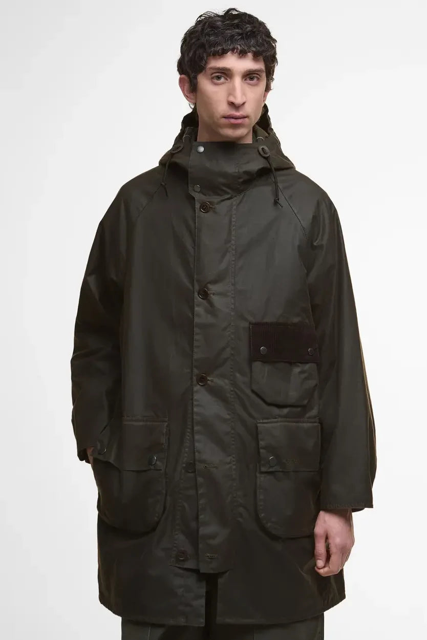 Solway Trench Waxed Coat Jackets Barbour
