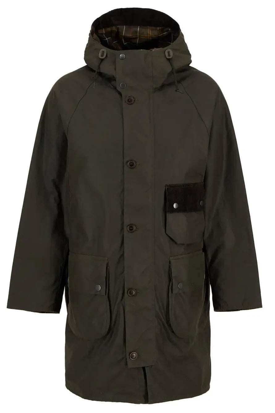 Solway Trench Waxed Coat Jackets Barbour