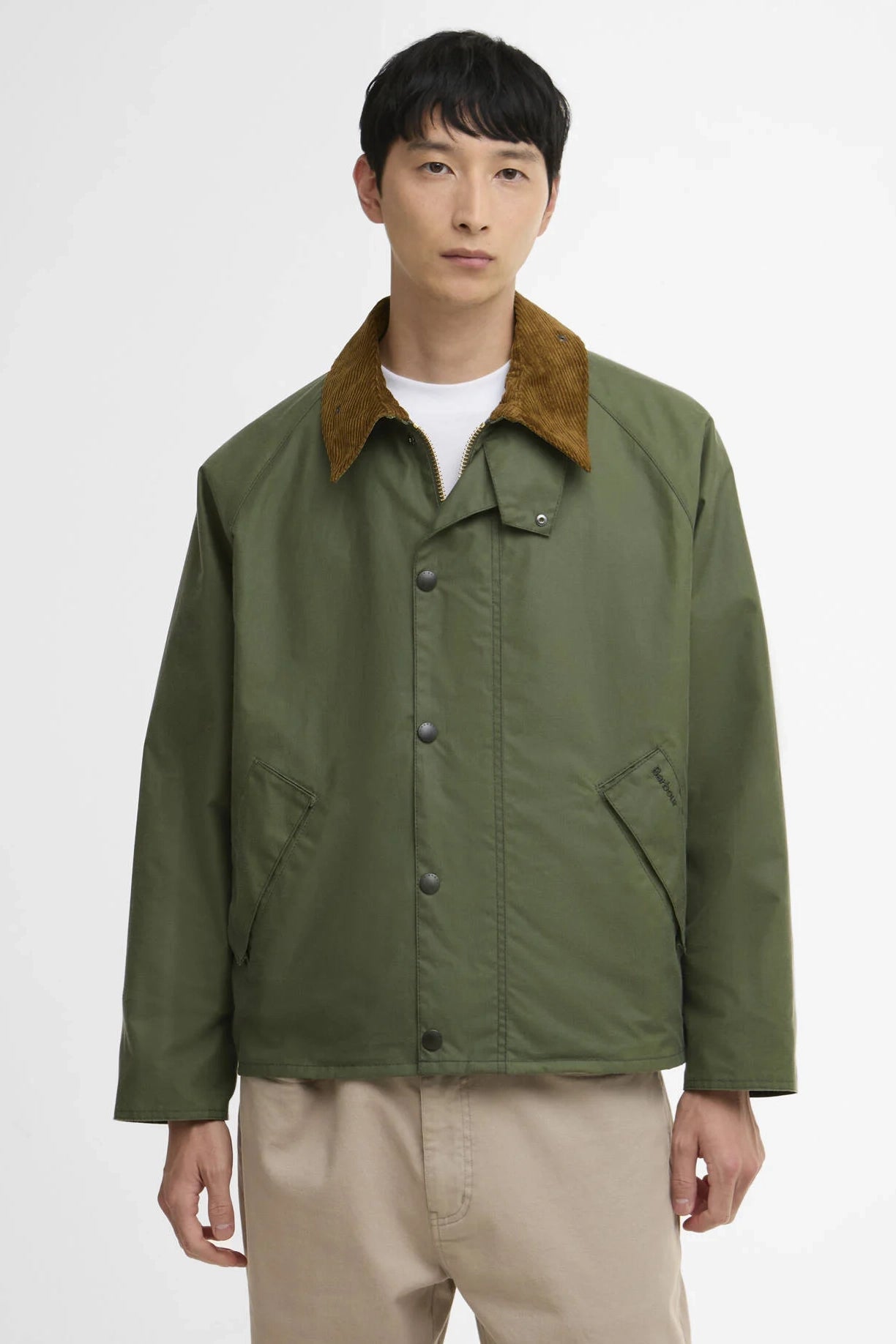 Barbour TRANSPORT ジャケット　36 カーキ Transport Waxed Jacket – Ray Rickburn