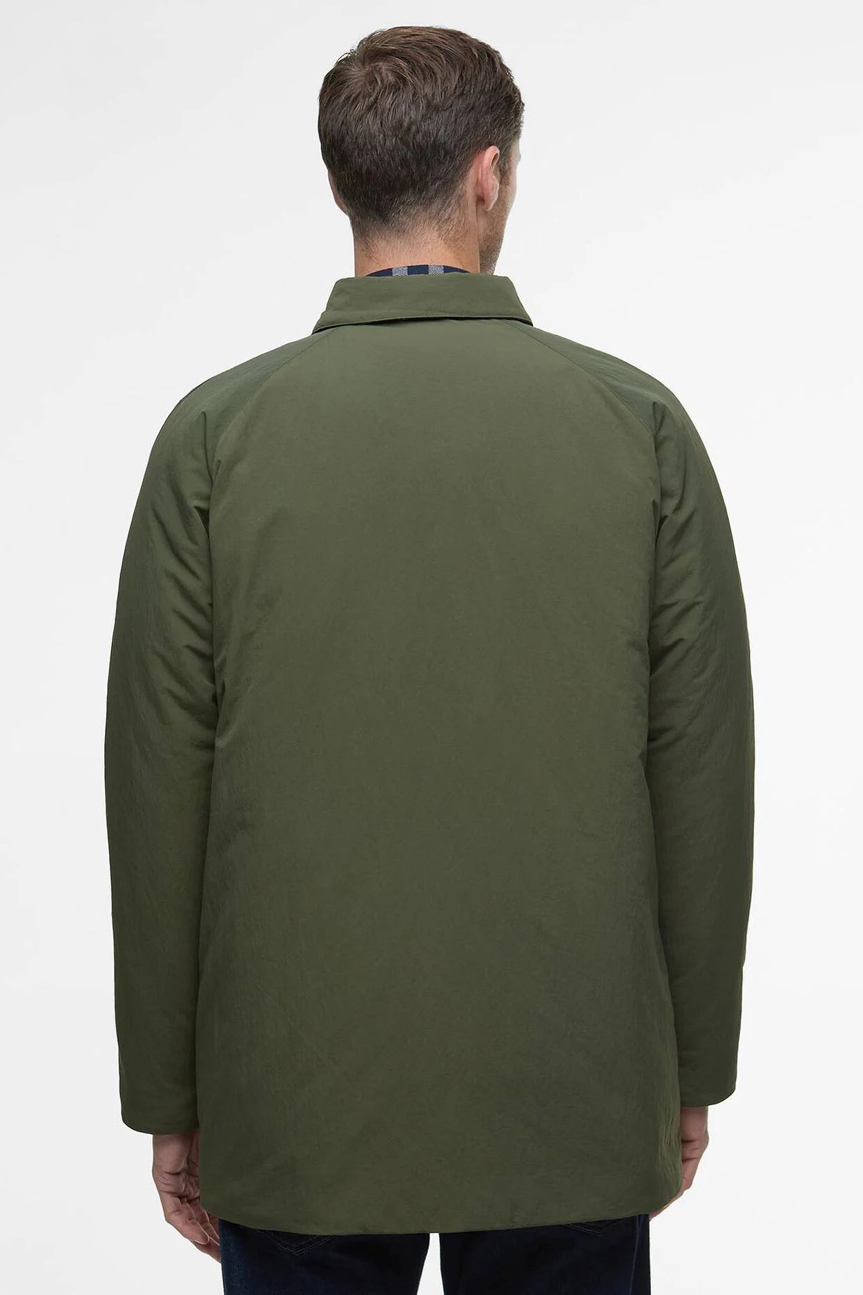 Wadded Lorden Showerproof Mac Outerwear Barbour