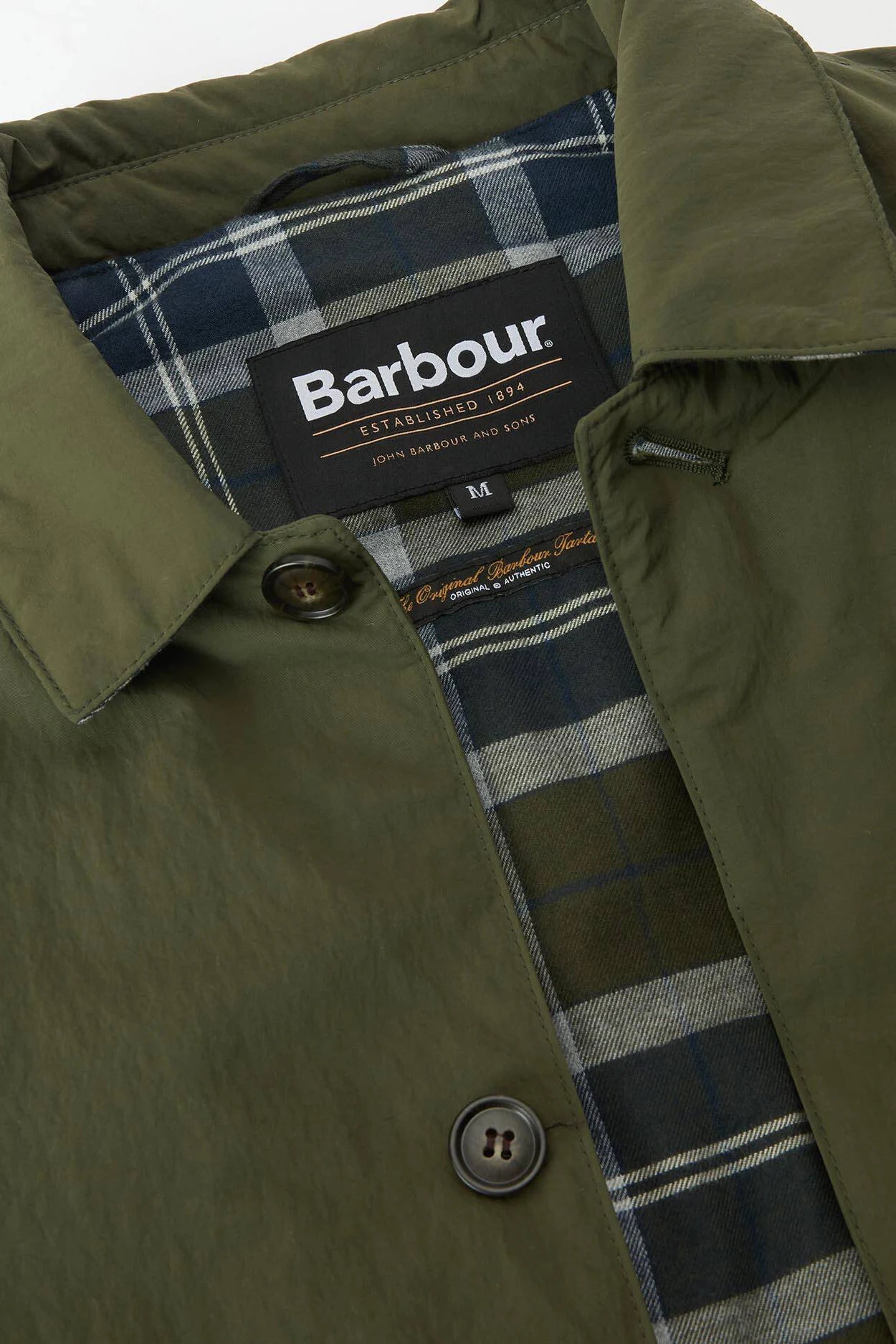 Wadded Lorden Showerproof Mac Outerwear Barbour