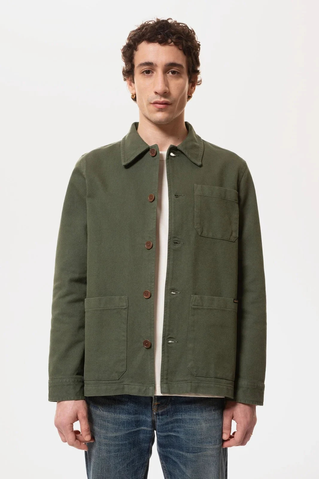 Barney Worker Jacket Shirts Nudie Jeans
