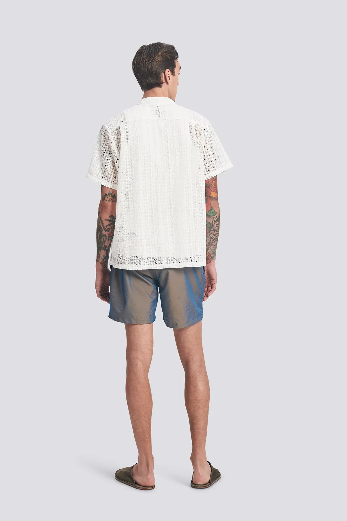 Iridescent Modern Trunk Shorts Bather