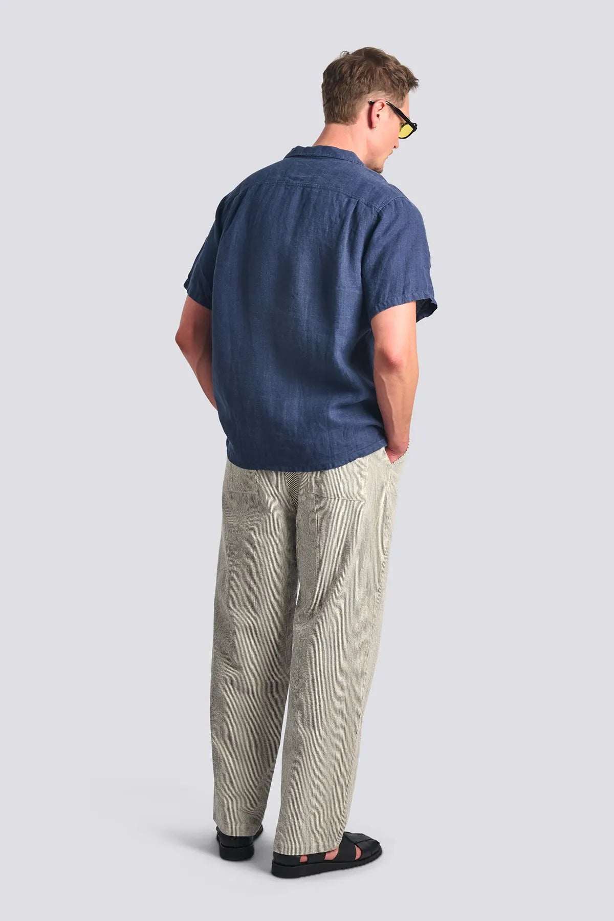 Linen Camp Shirt Shirts Bather