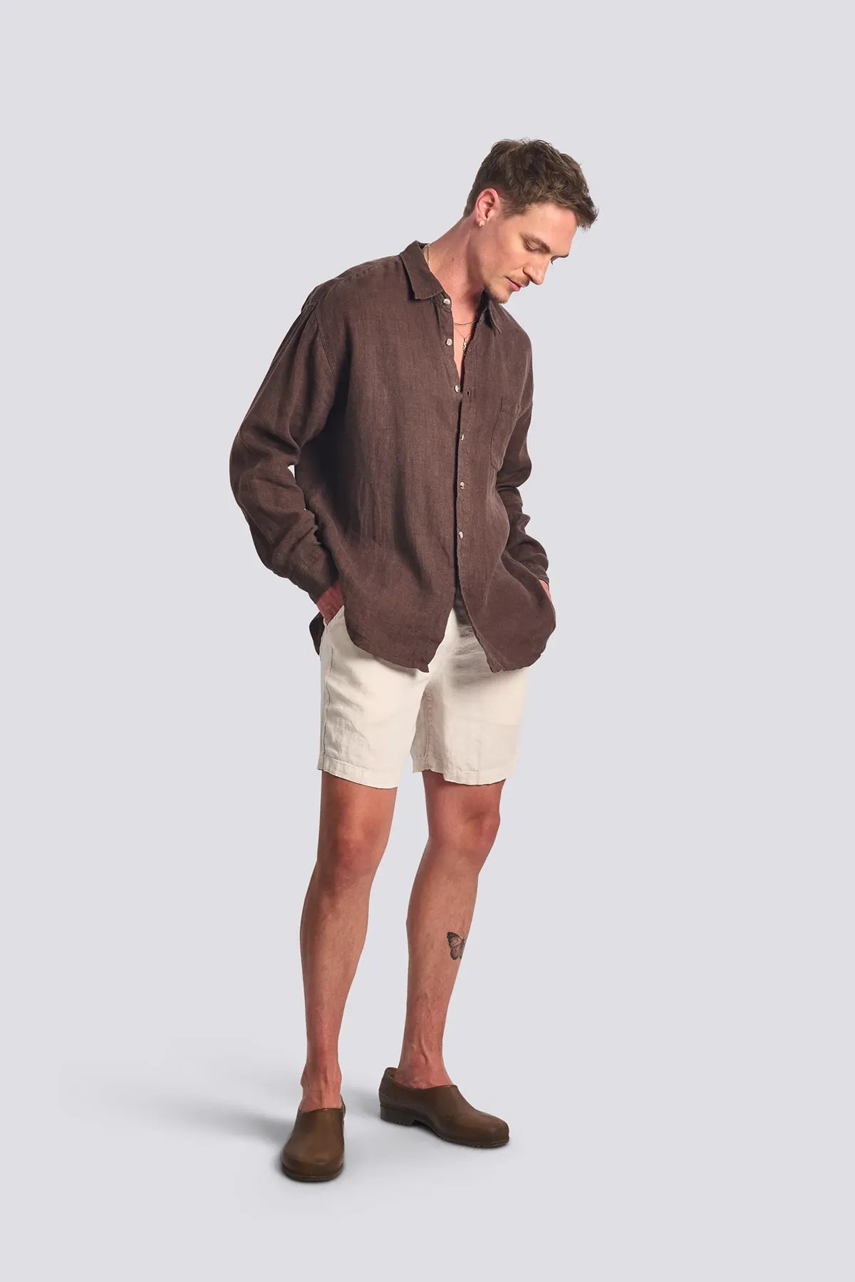 Linen Leisure Shirt Shirts Bather