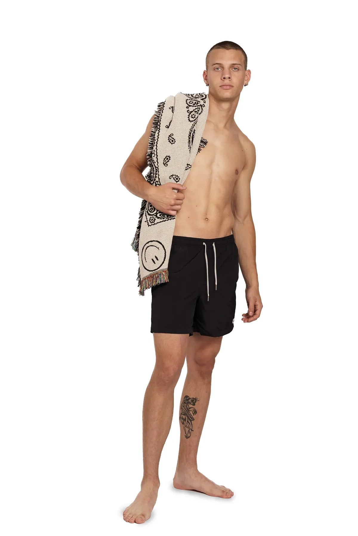 Solid Swim Trunk Shorts Bather
