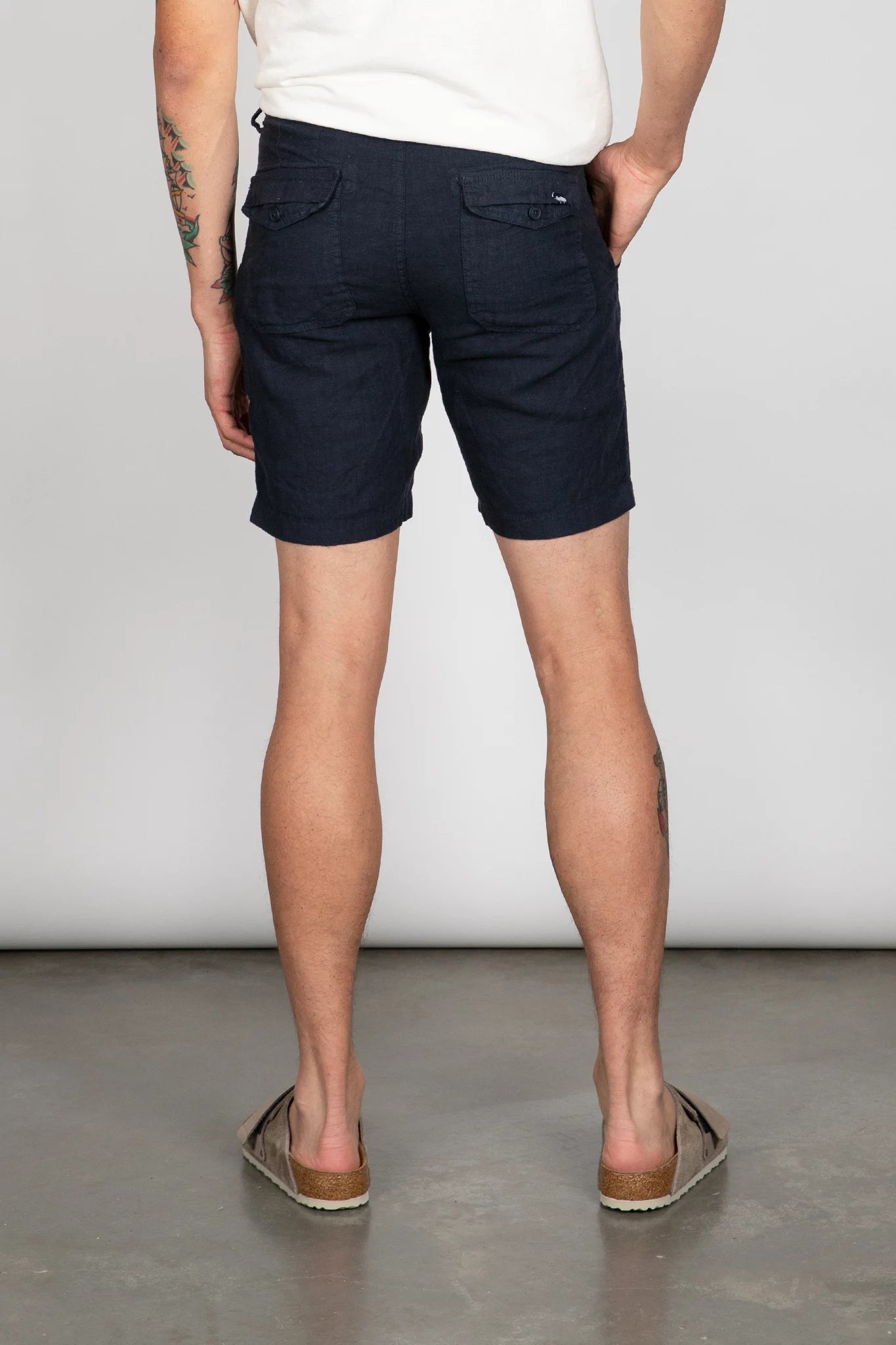 Palm Springs Linen Shorts Shorts Benson Apparel   
