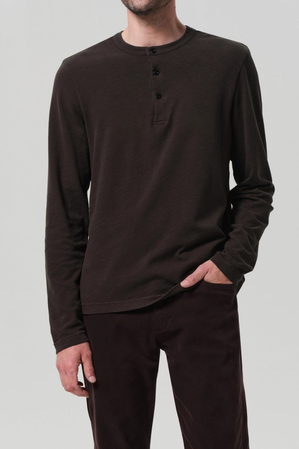 Three Button Henley T-Shirts Citizens of Humanity