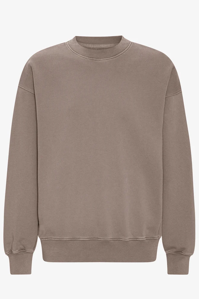 Organic Oversized Crew Sweaters Colorful Standard