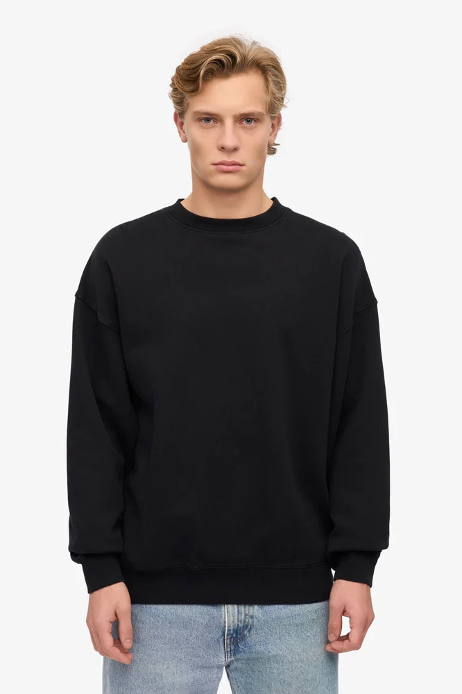 Organic Oversized Crew Sweaters Colorful Standard