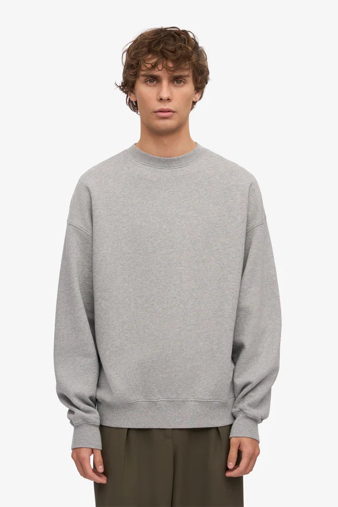 Organic Oversized Crew Sweaters Colorful Standard