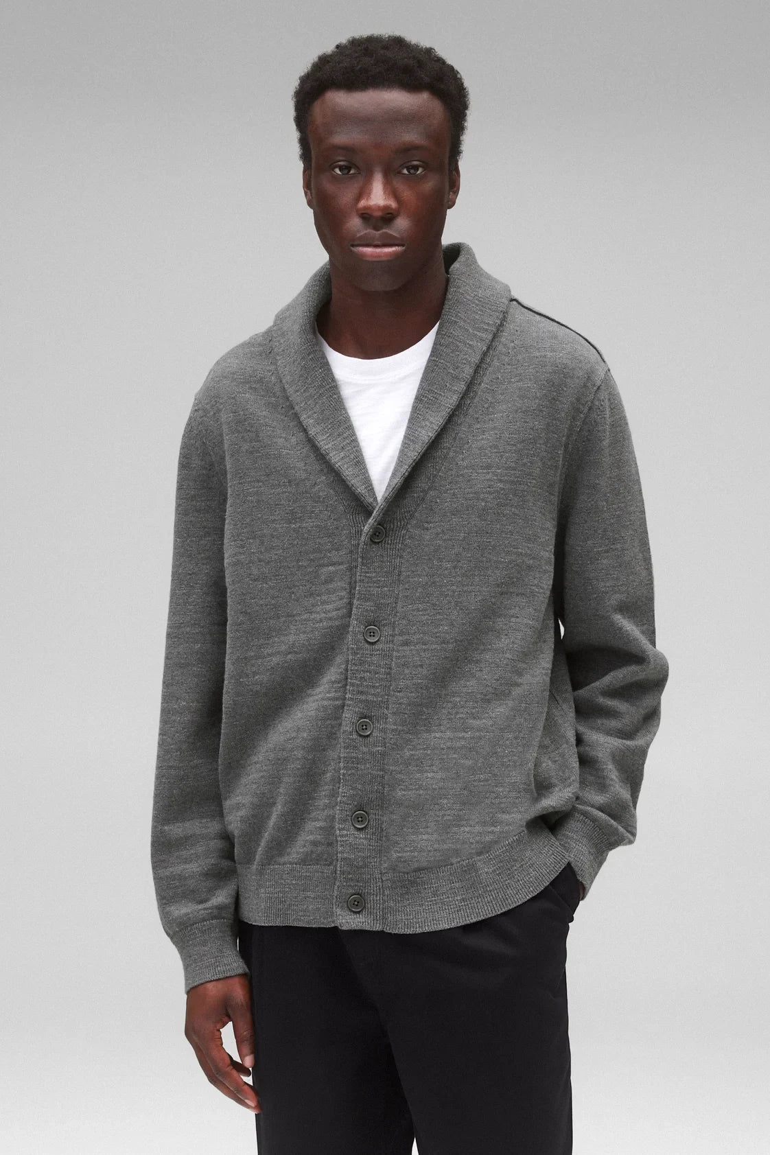Cotton Slub Laurel Shawl Cardigan Sweaters Reigning Champ