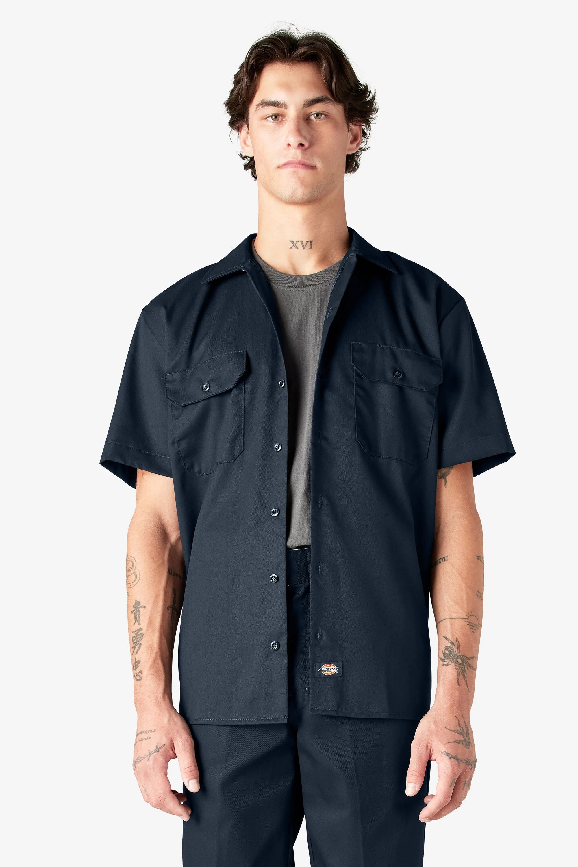 Short Sleeve Work Shirt Shirts Dickies   