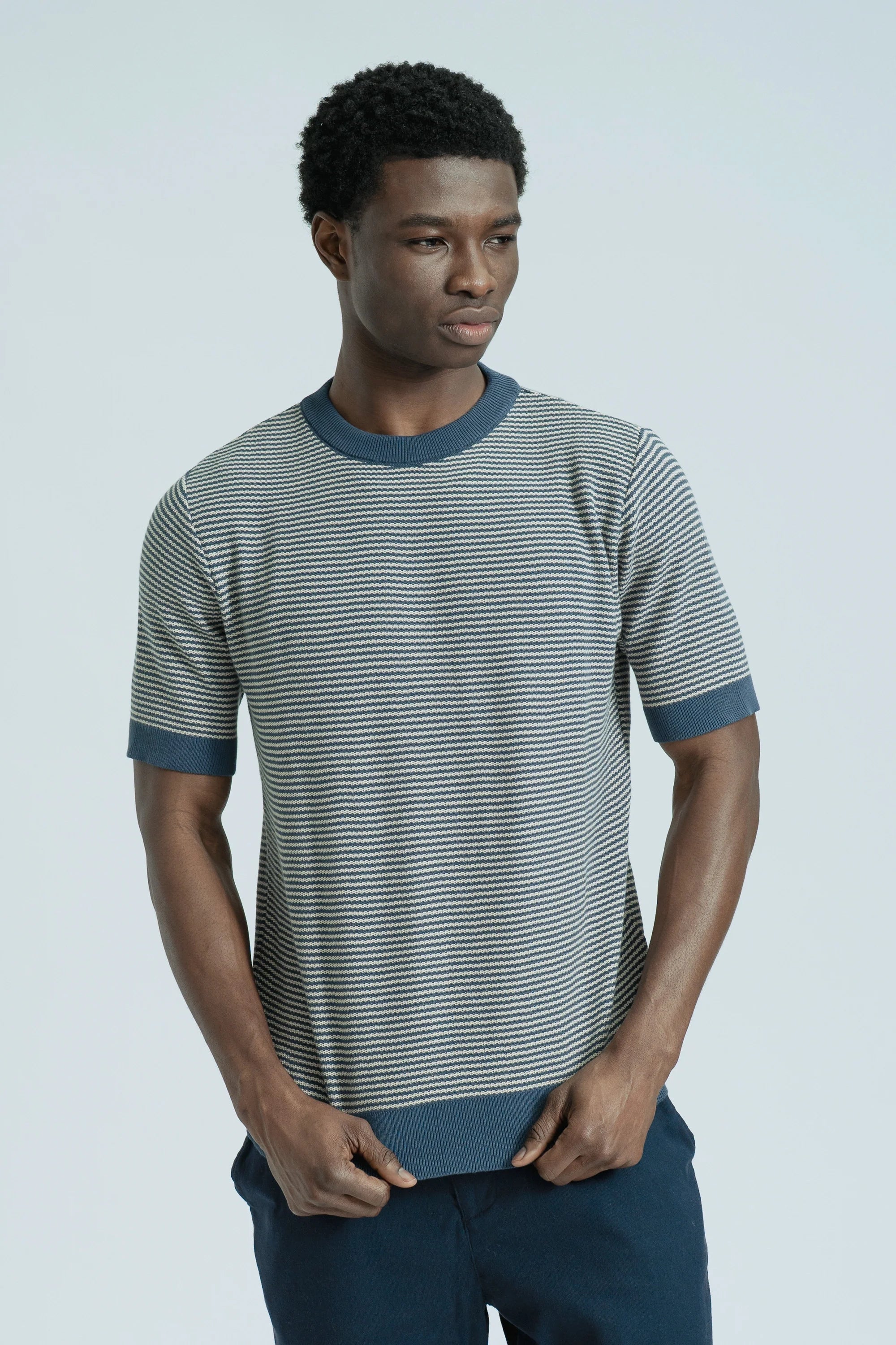 Newport Knit T-Shirt Sweaters Far Afield
