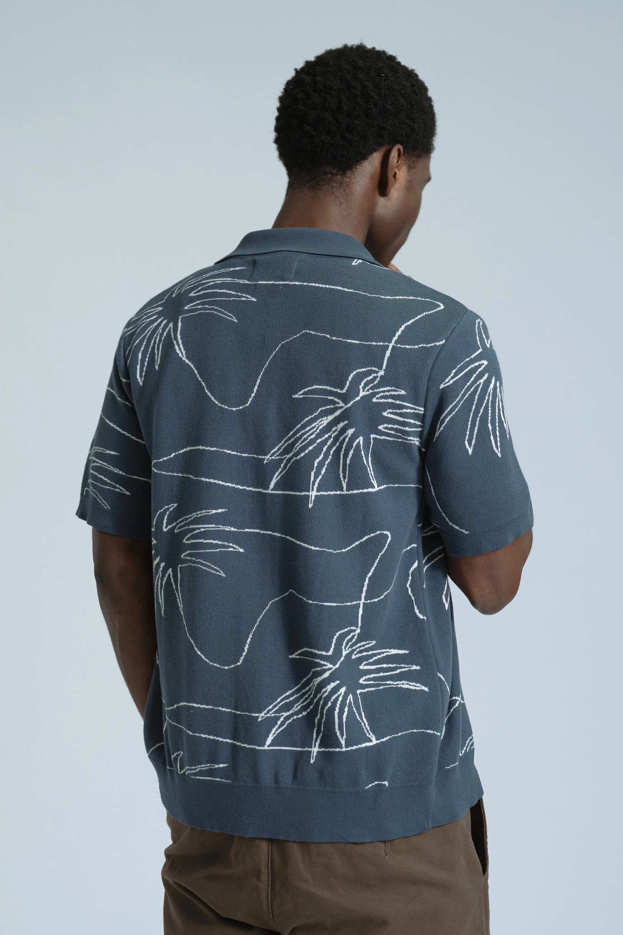 Zigger Palm Knit Shirt Sweaters Far Afield