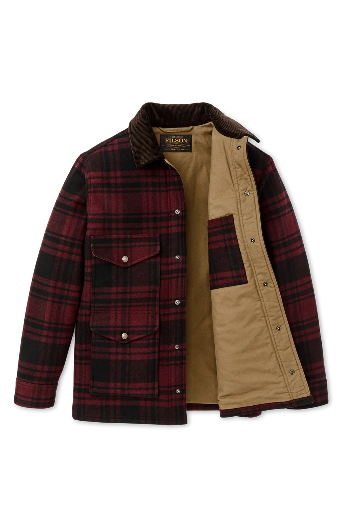 Spokane Insulated Cruiser Jacket Outerwear Filson