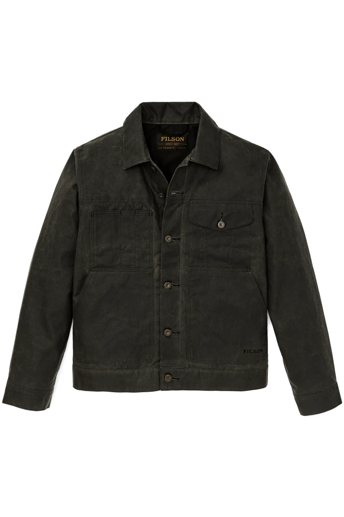 Tin Cloth Short Lined Cruiser Jacket Outerwear Filson