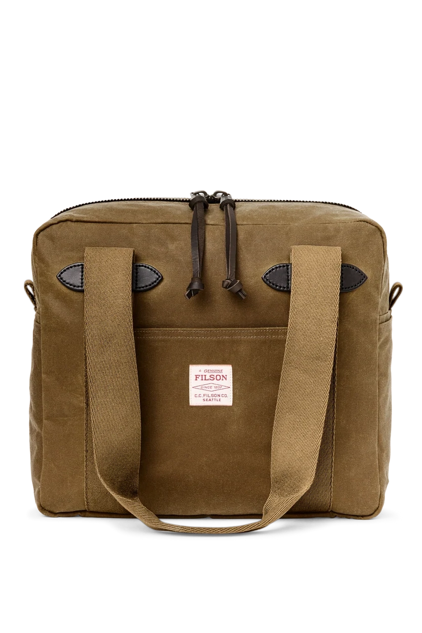 Tin Cloth Zipper Tote Bag Bags Filson