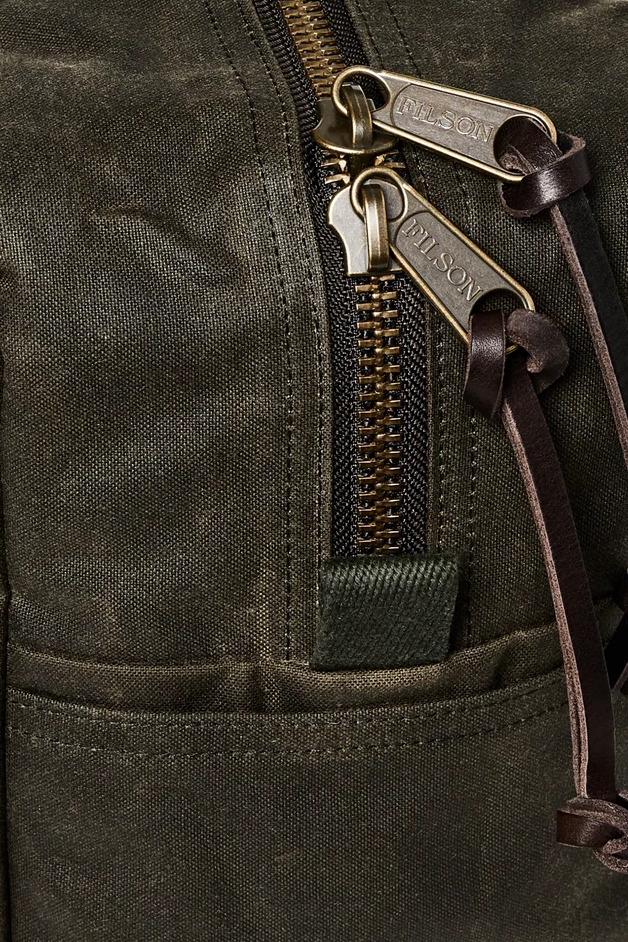 Tin Cloth Zipper Tote Bag Bags Filson