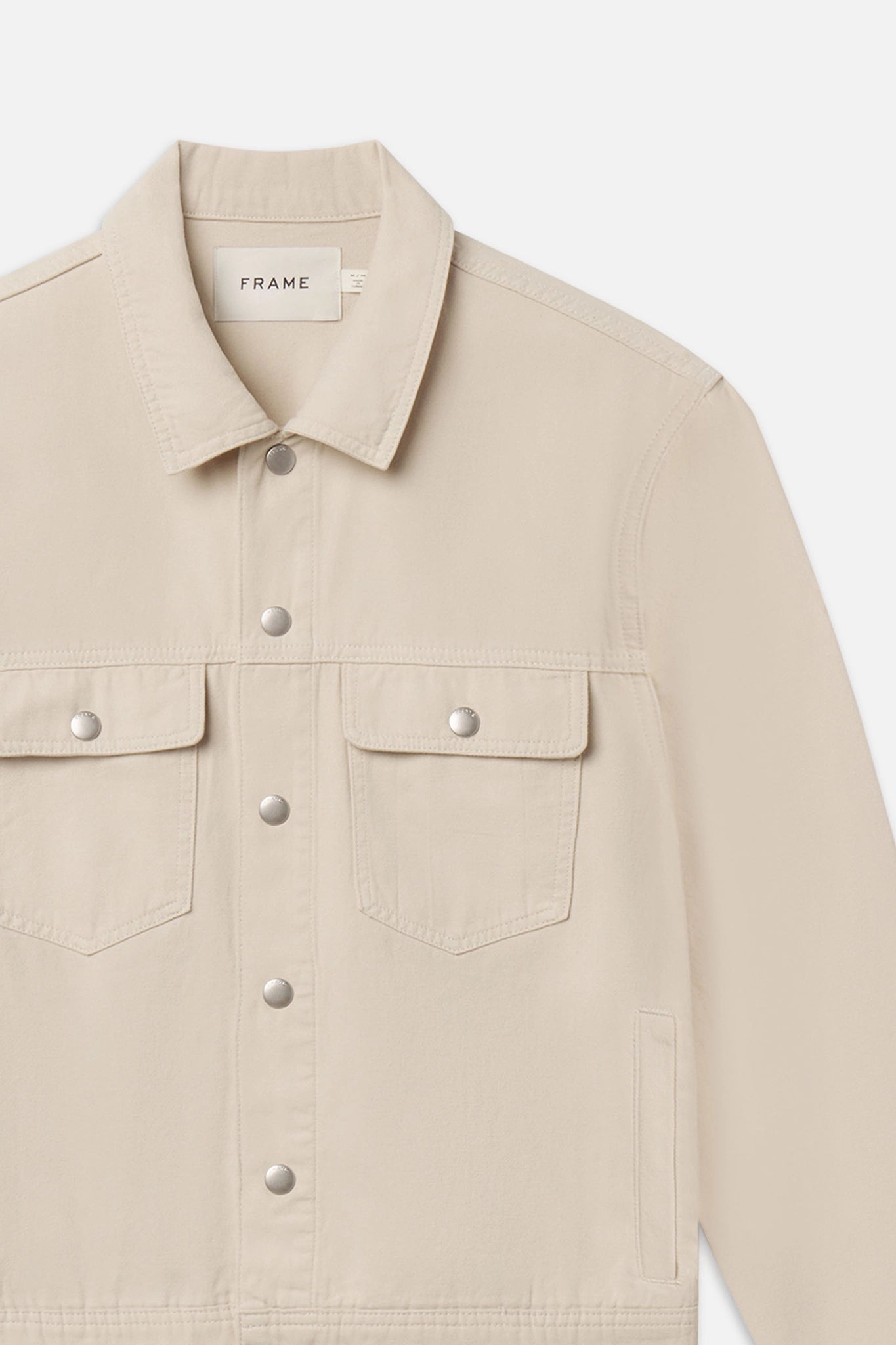 Canvas Trucker Jacket Jackets FRAME