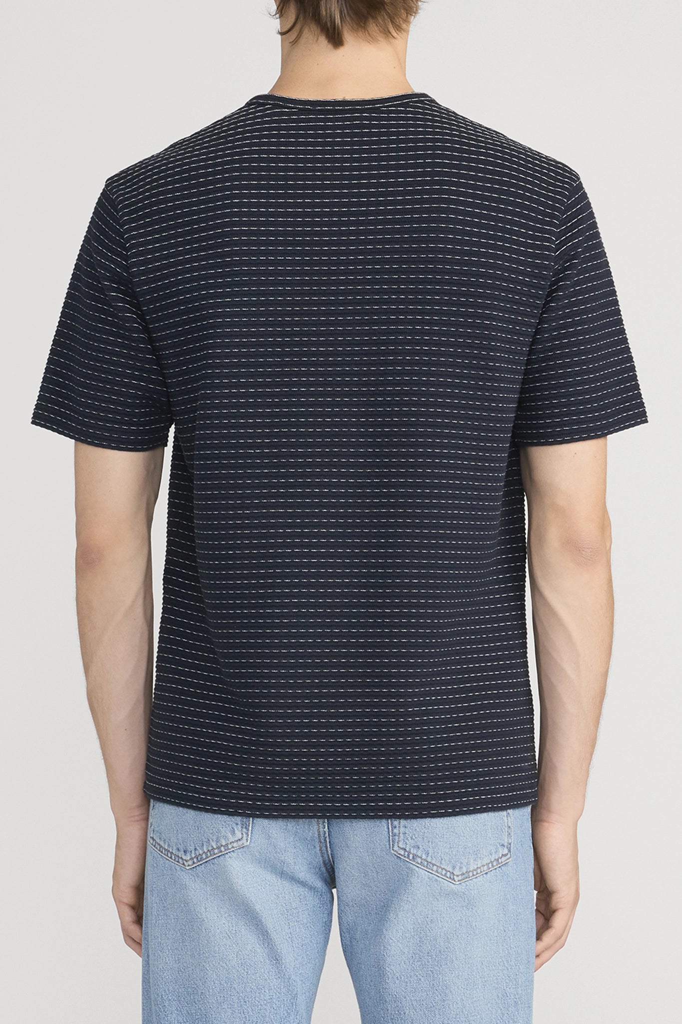Jacquard Stripe Tee T-Shirts FRAME