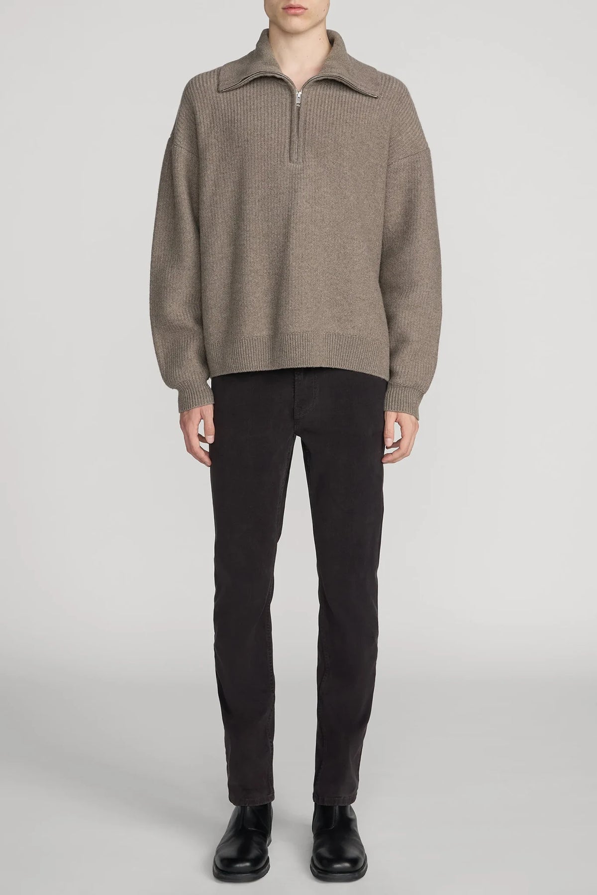 Modern Straight Brushed Twill Denim FRAME