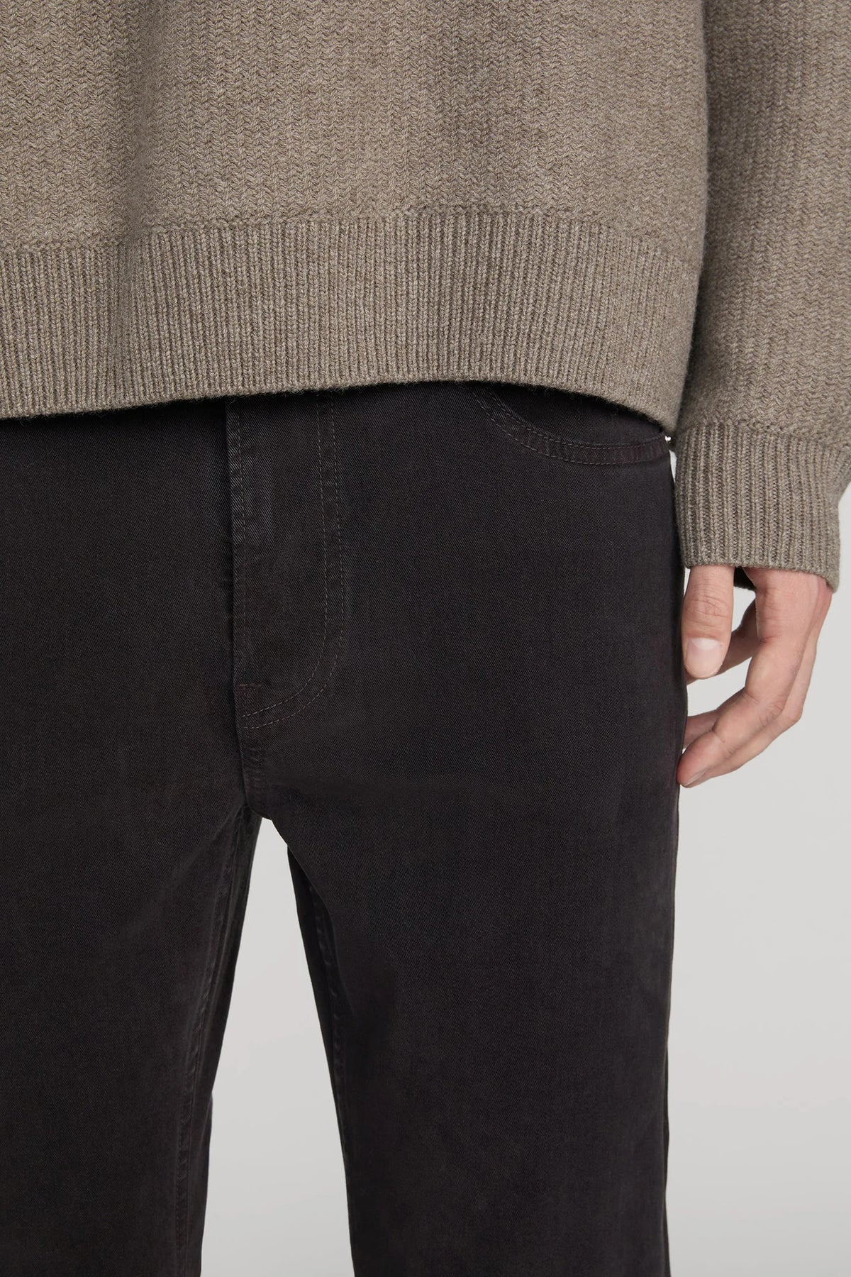 Modern Straight Brushed Twill Denim FRAME