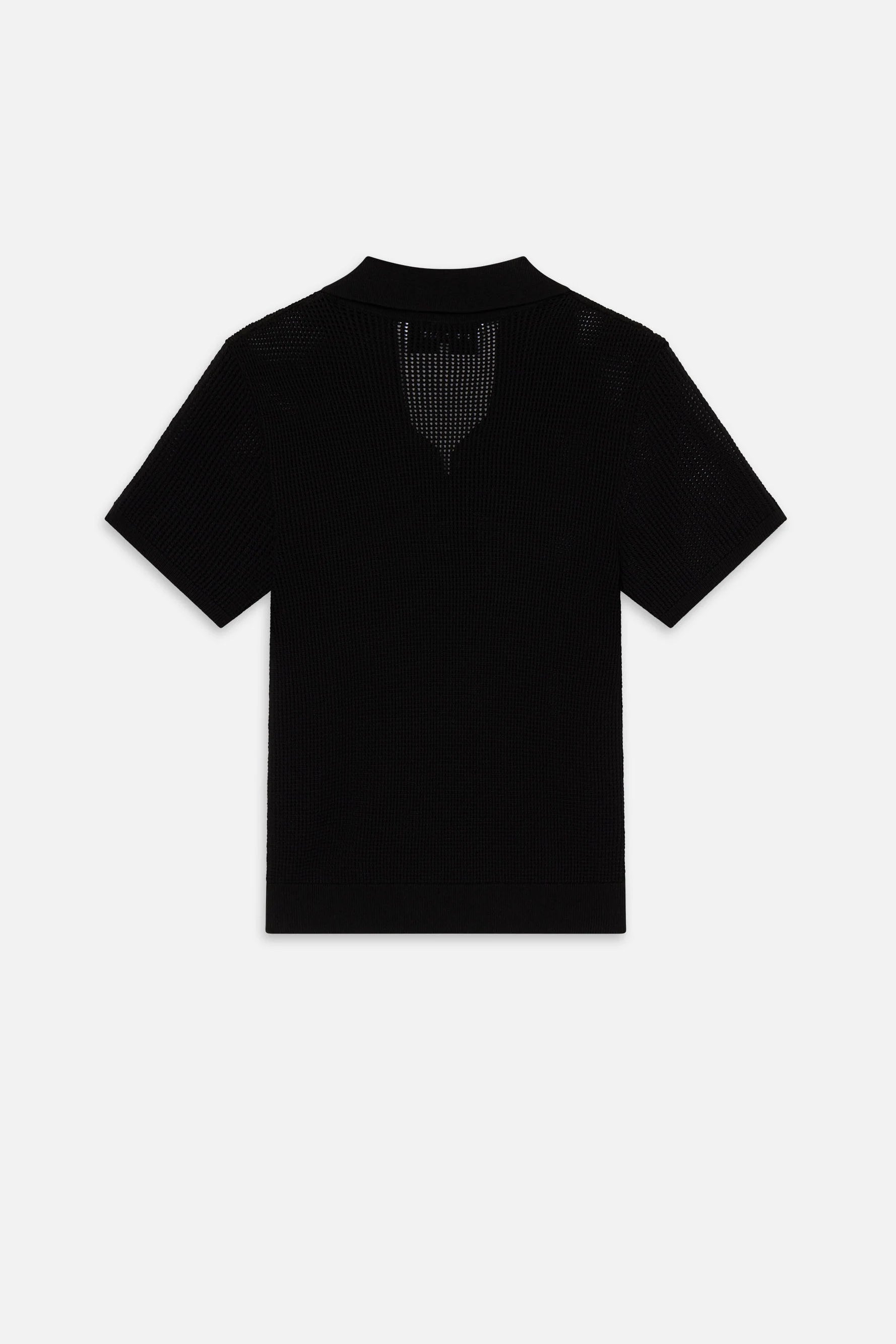 Open Weave Polo Sweater Sweaters FRAME