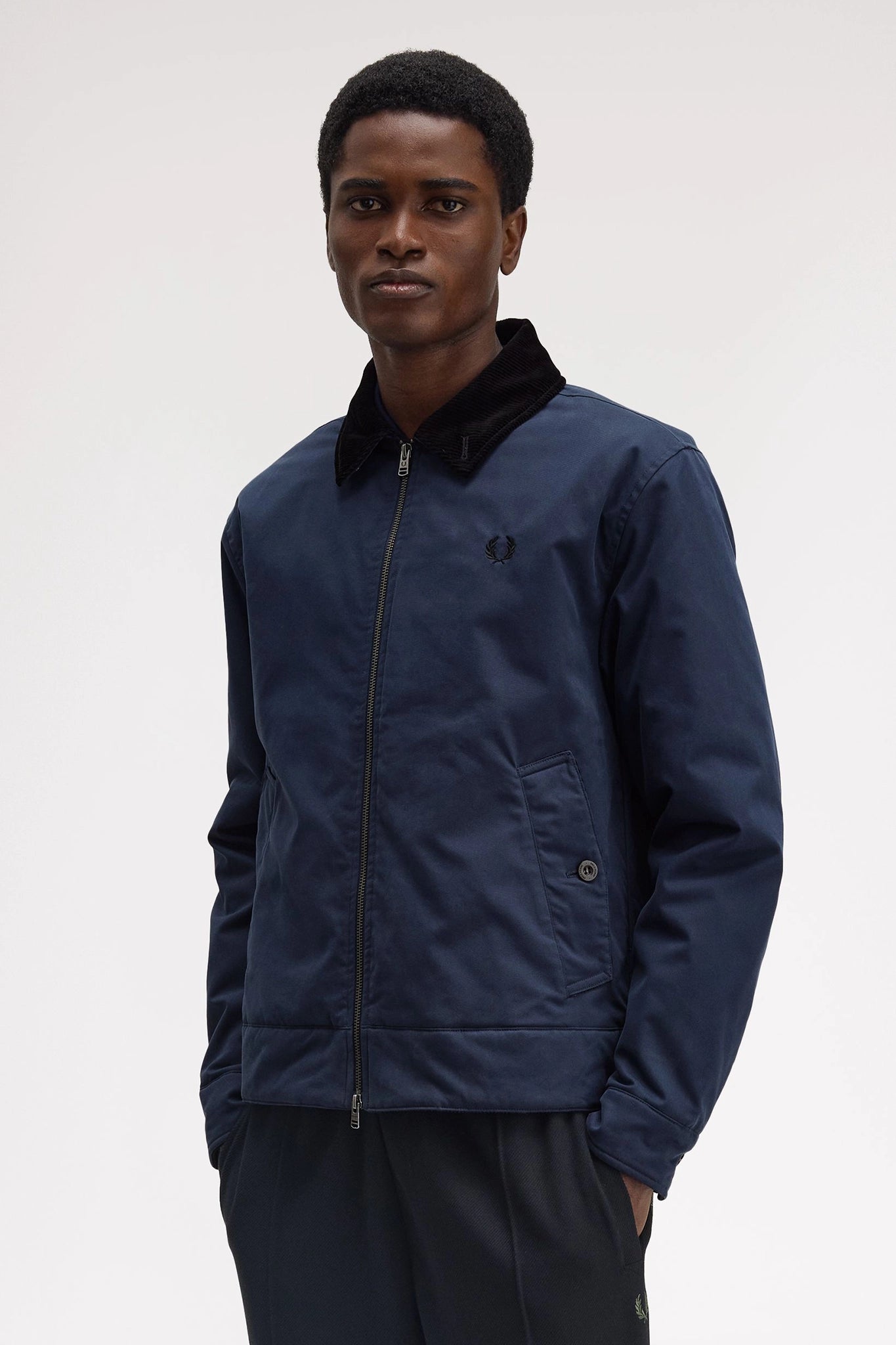Cotton Caban Jacket Jackets Fred Perry