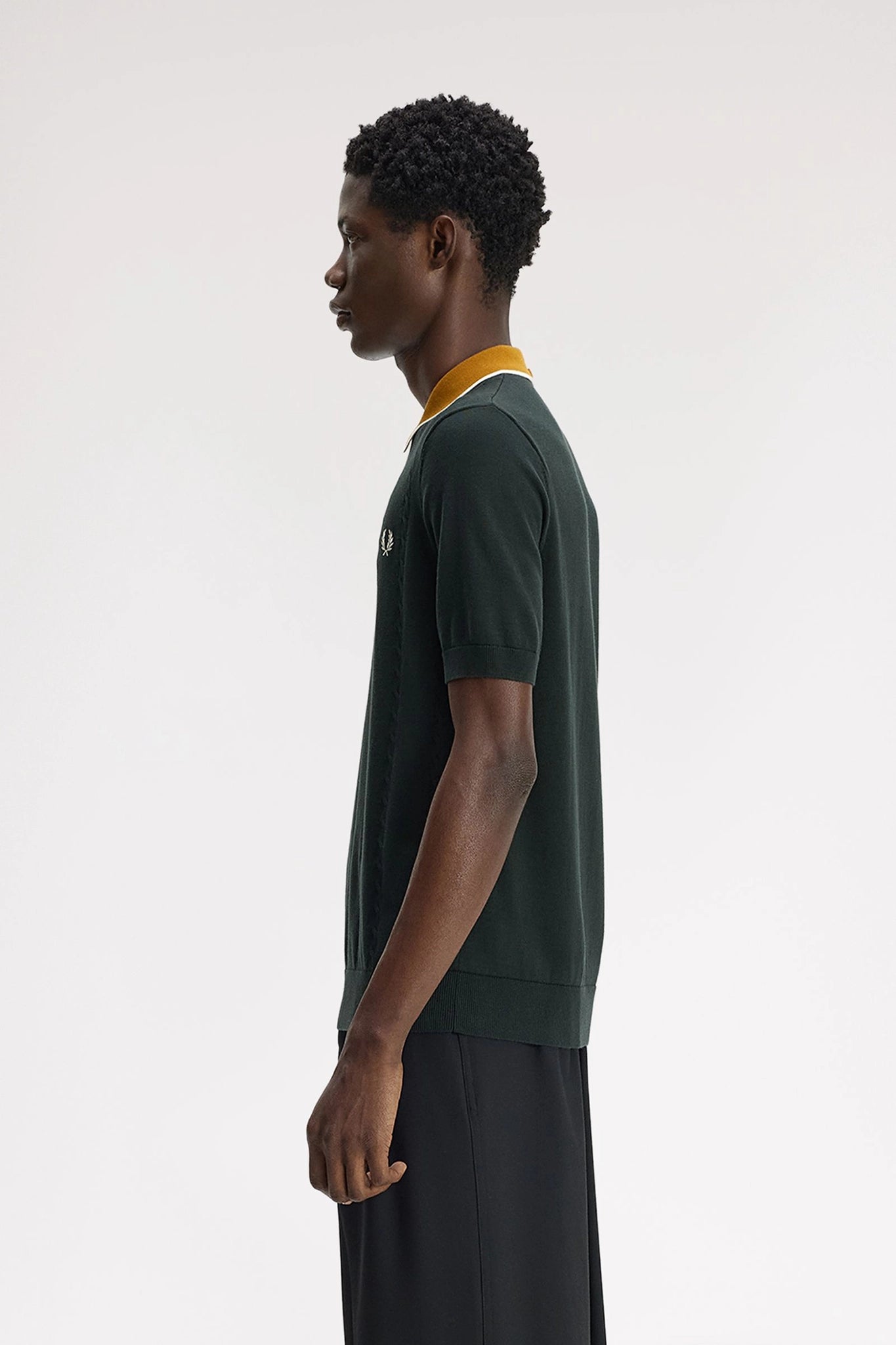 Cable Knit Shirt Shirts Fred Perry