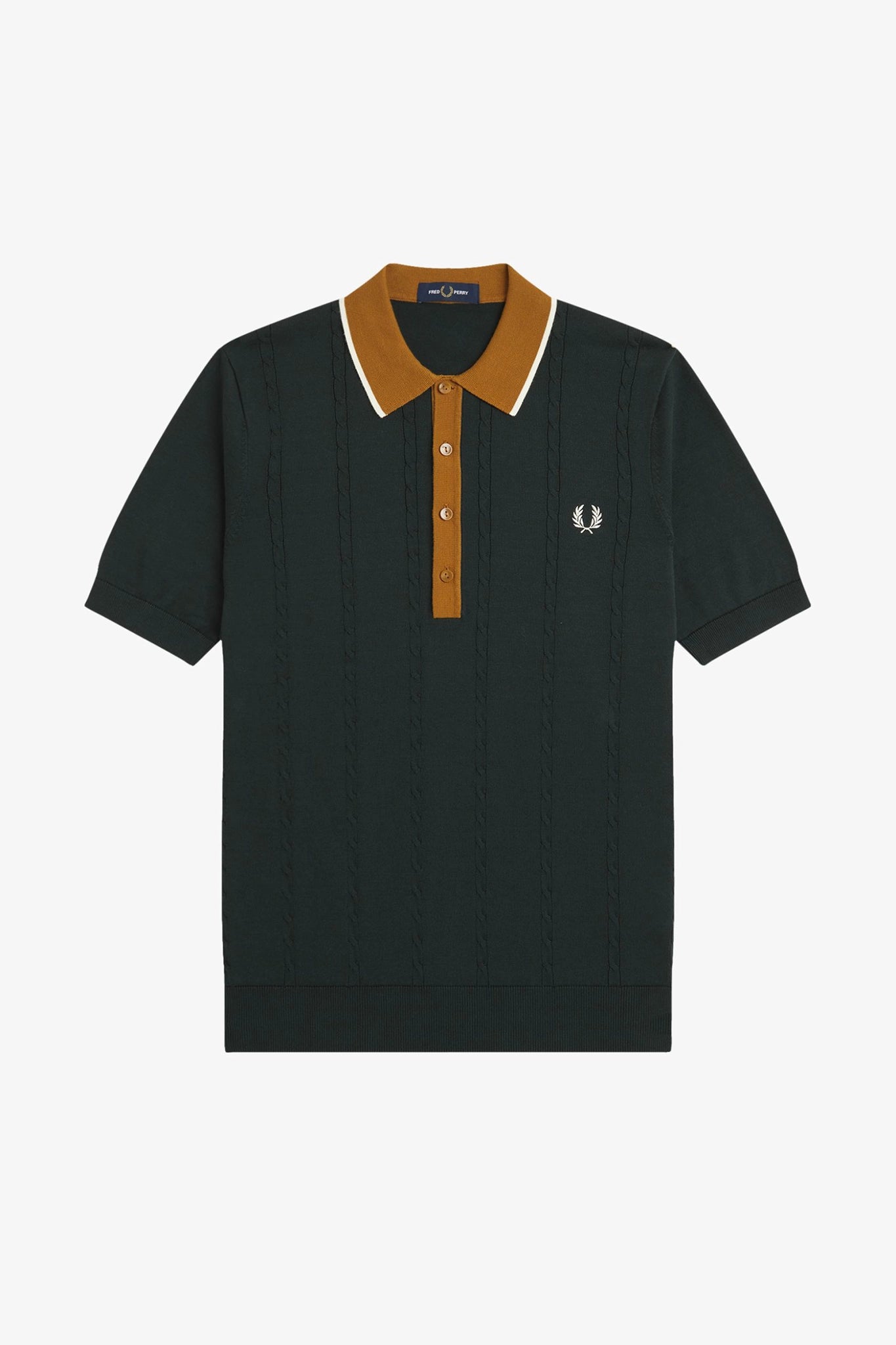 Cable Knit Shirt Shirts Fred Perry