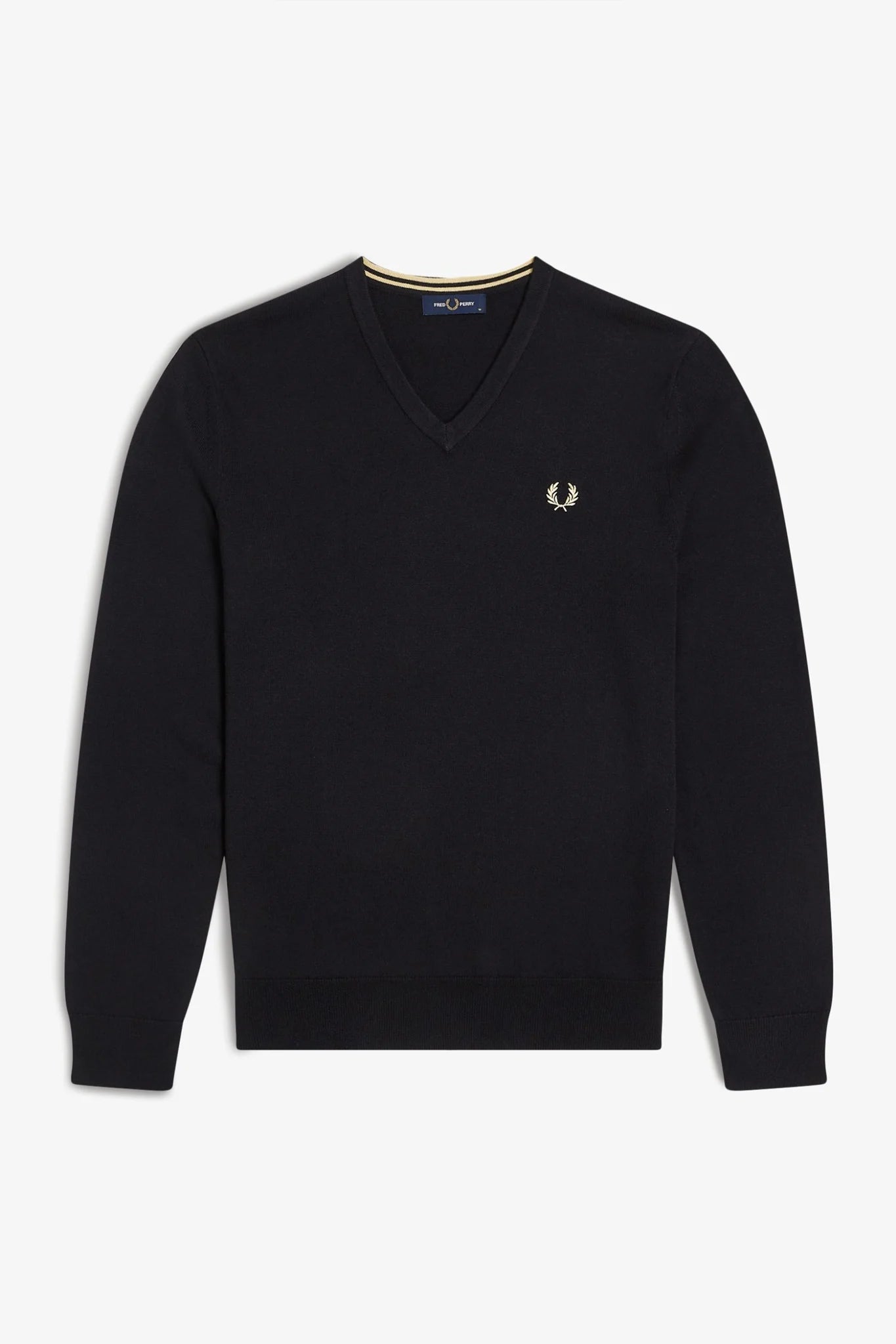 Classic V-Neck Jumper Sweaters Fred Perry