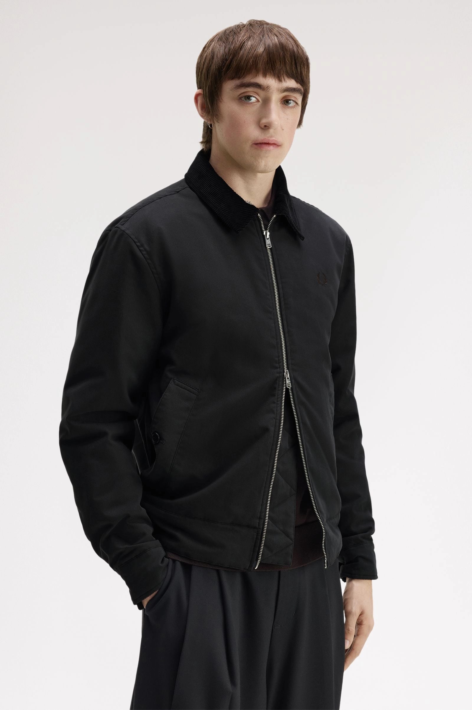 Cotton Caban Jacket Outerwear Fred Perry
