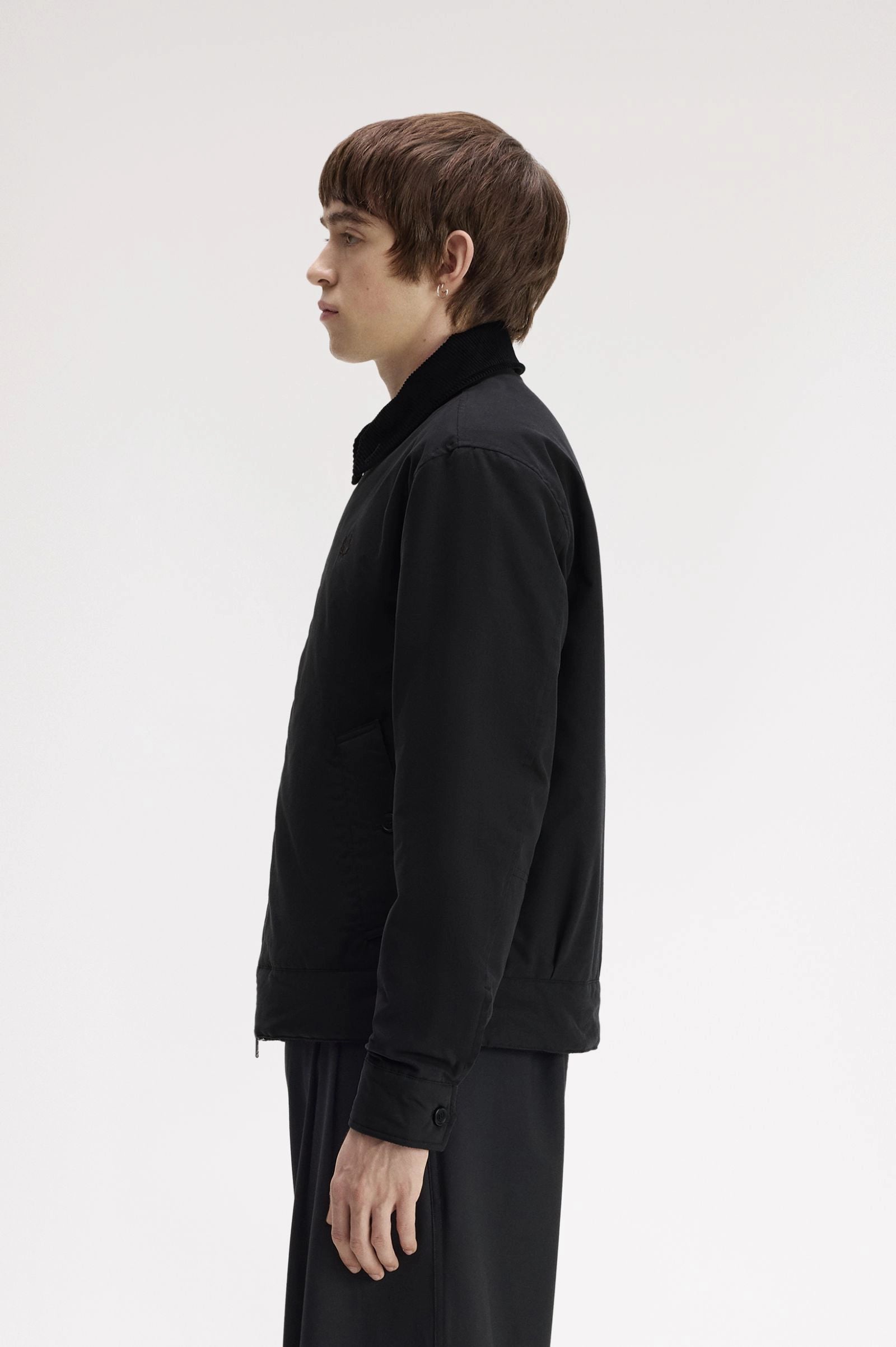 Cotton Caban Jacket Outerwear Fred Perry