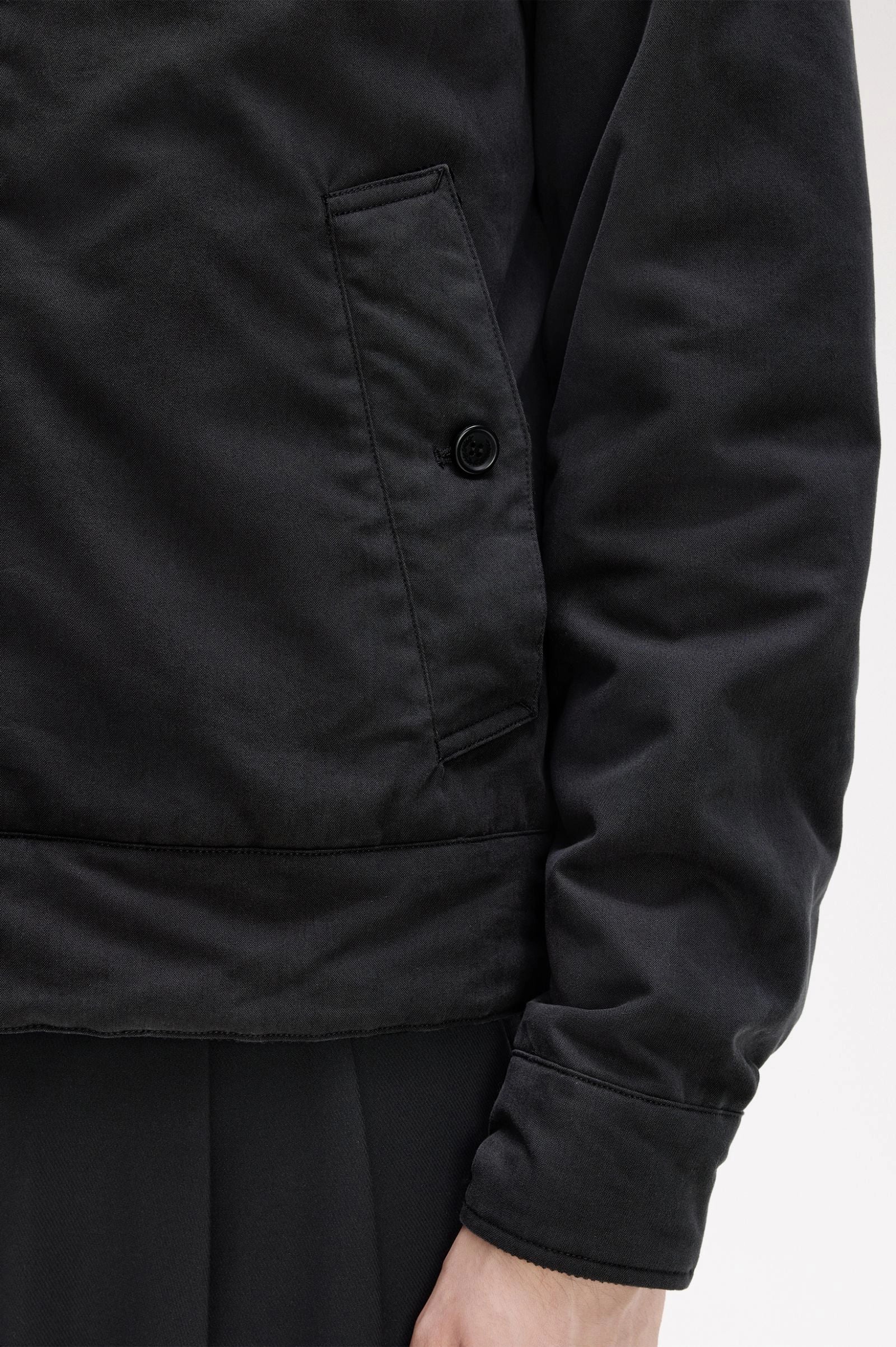 Cotton Caban Jacket Outerwear Fred Perry