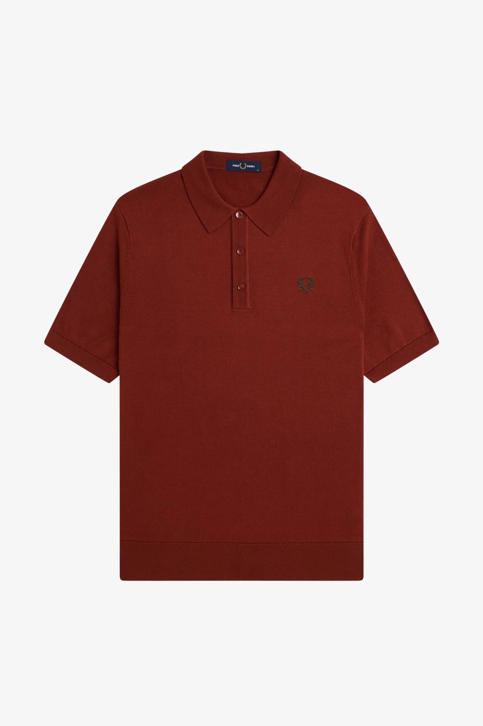 Cotton Knitted Shirt Polos Fred Perry