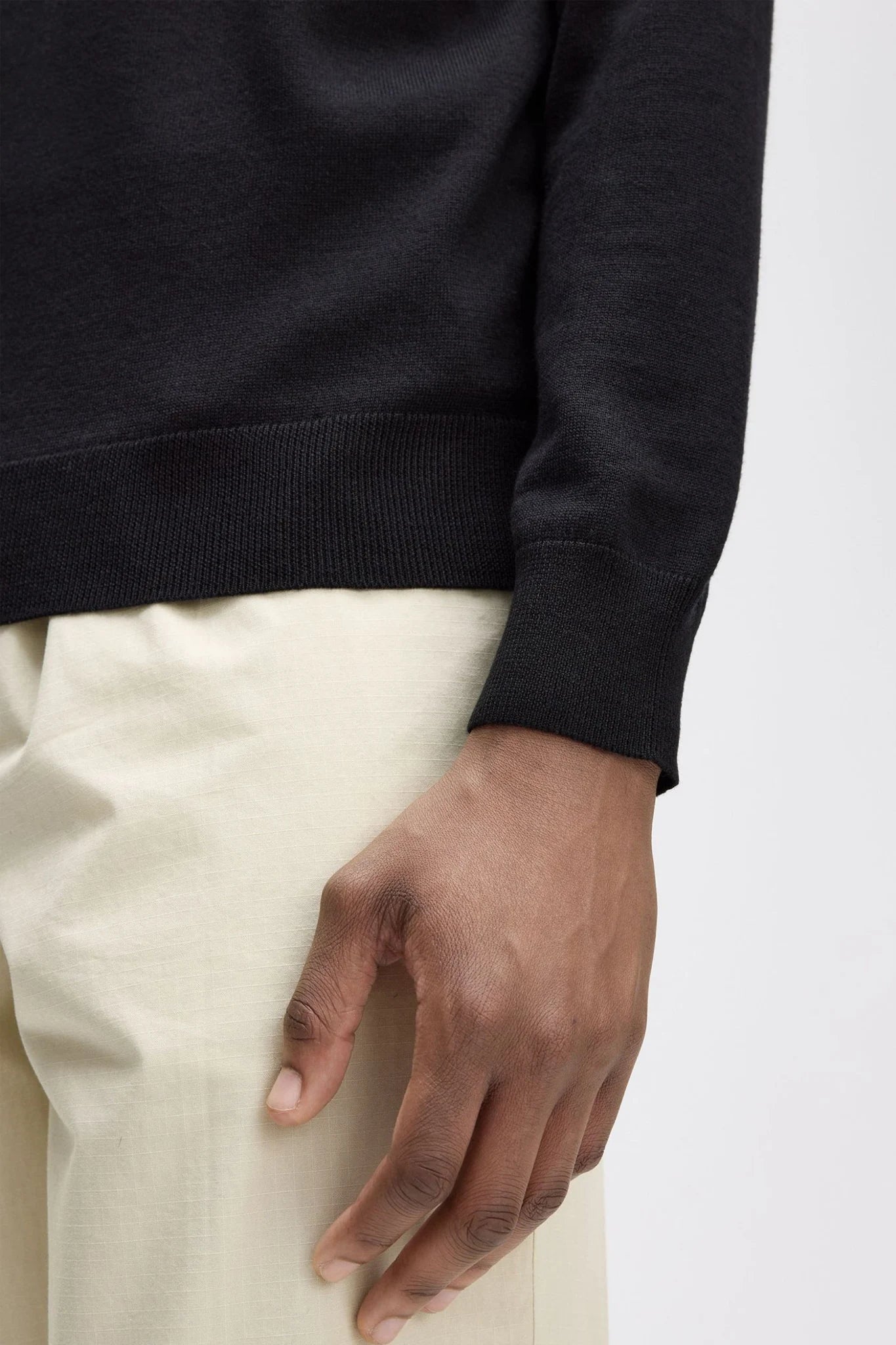 Classic Crew Neck Jumper Sweaters Fred Perry