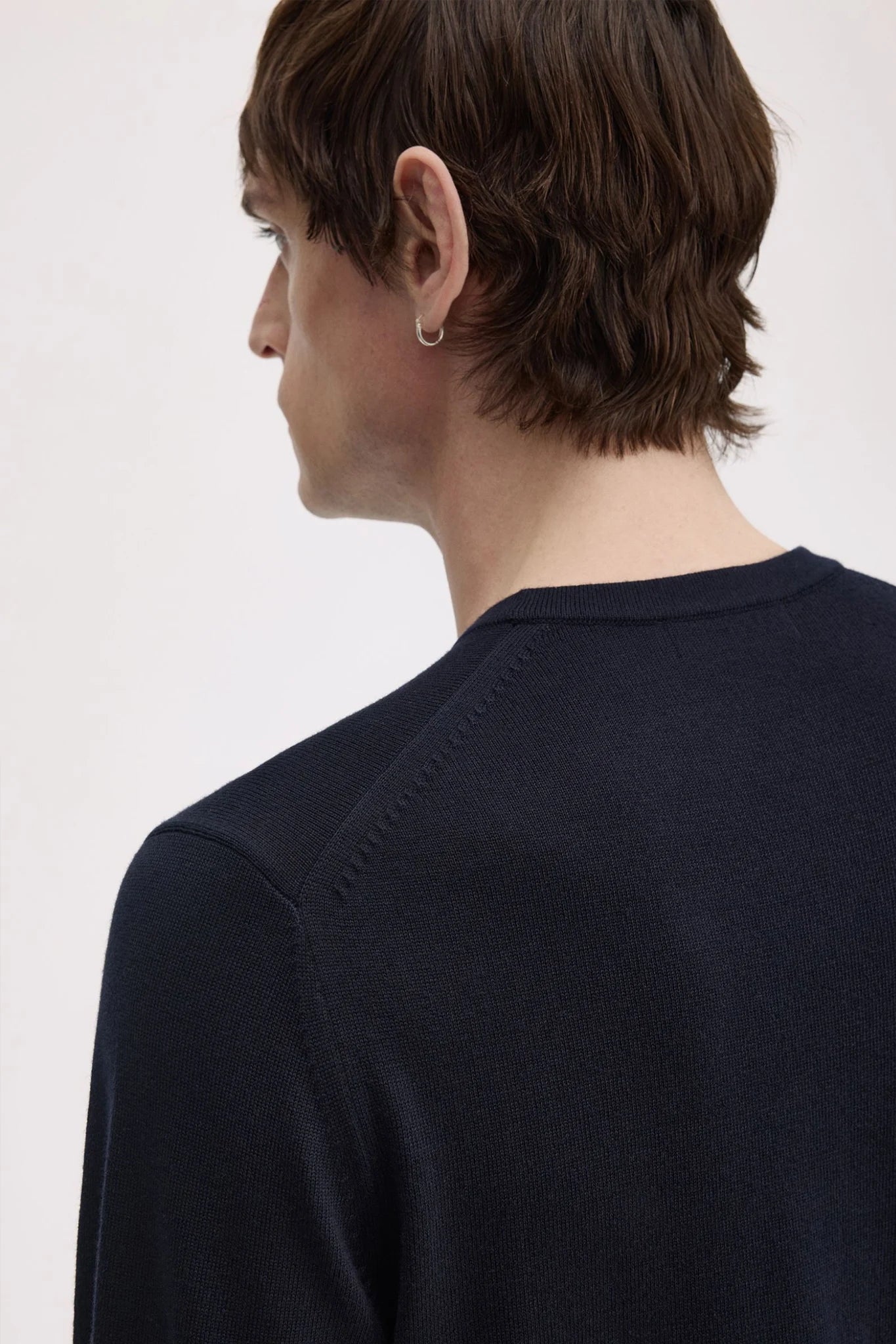 Classic Crew Neck Jumper Sweaters Fred Perry