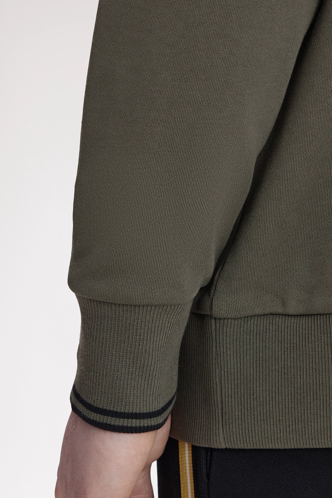 Half Zip Collared Sweatshirt Sweaters Fred Perry