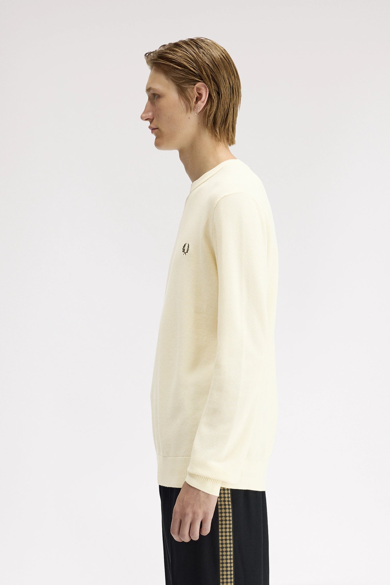 Piqué Stitch Jumper Sweaters Fred Perry