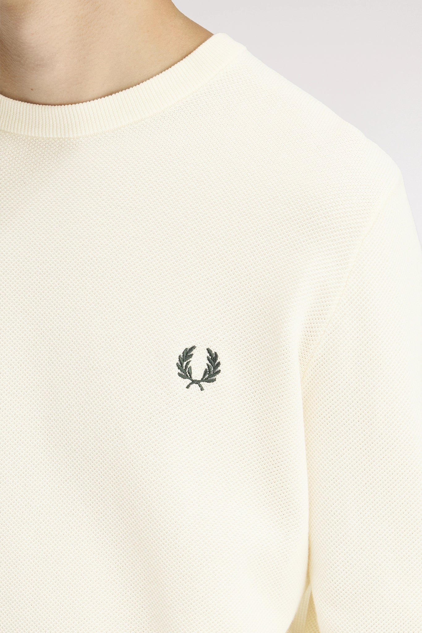 Piqué Stitch Jumper Sweaters Fred Perry