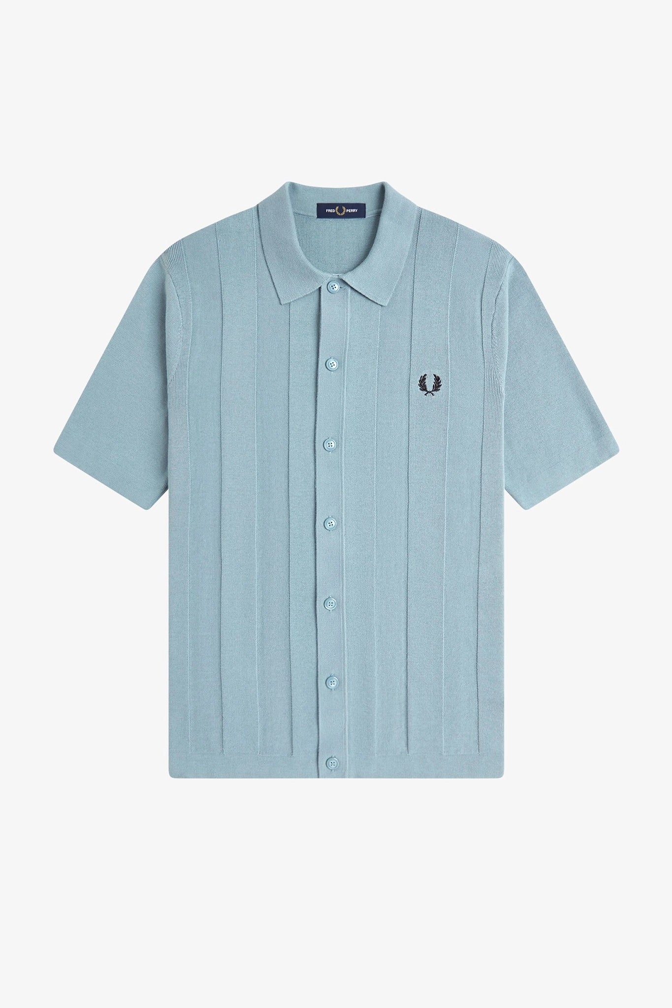 Tonal Vertical Stripe Shirt Shirts Fred Perry