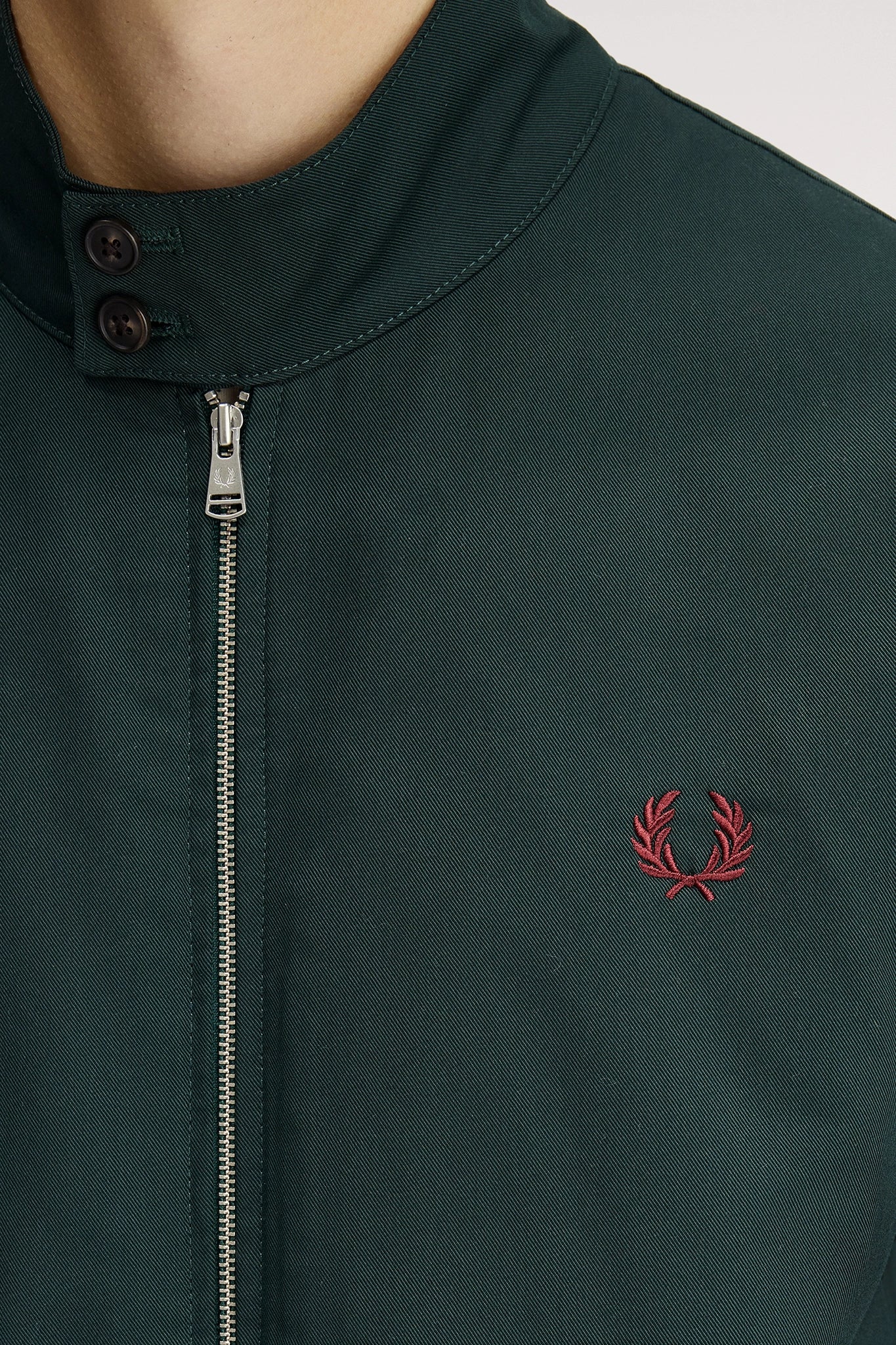 Twill Harrington Jacket Outerwear Fred Perry