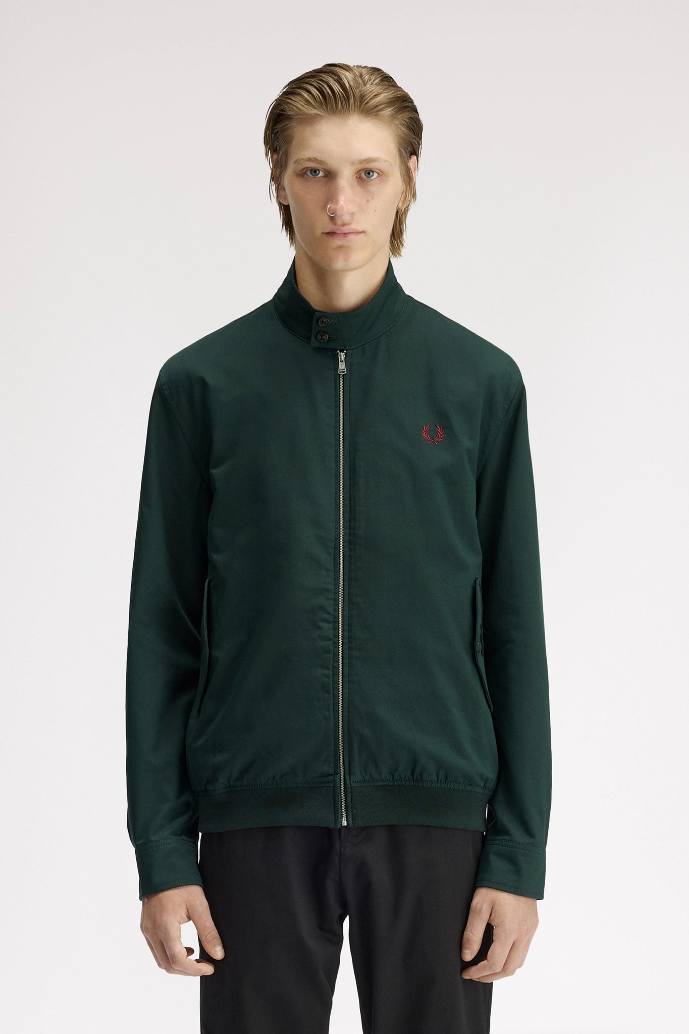 Twill Harrington Jacket Outerwear Fred Perry