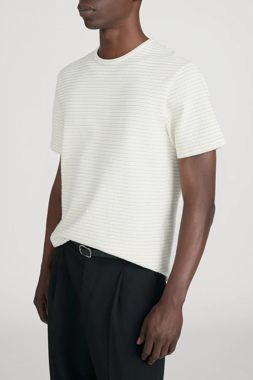 Jacquard Stripe Tee T-Shirts FRAME