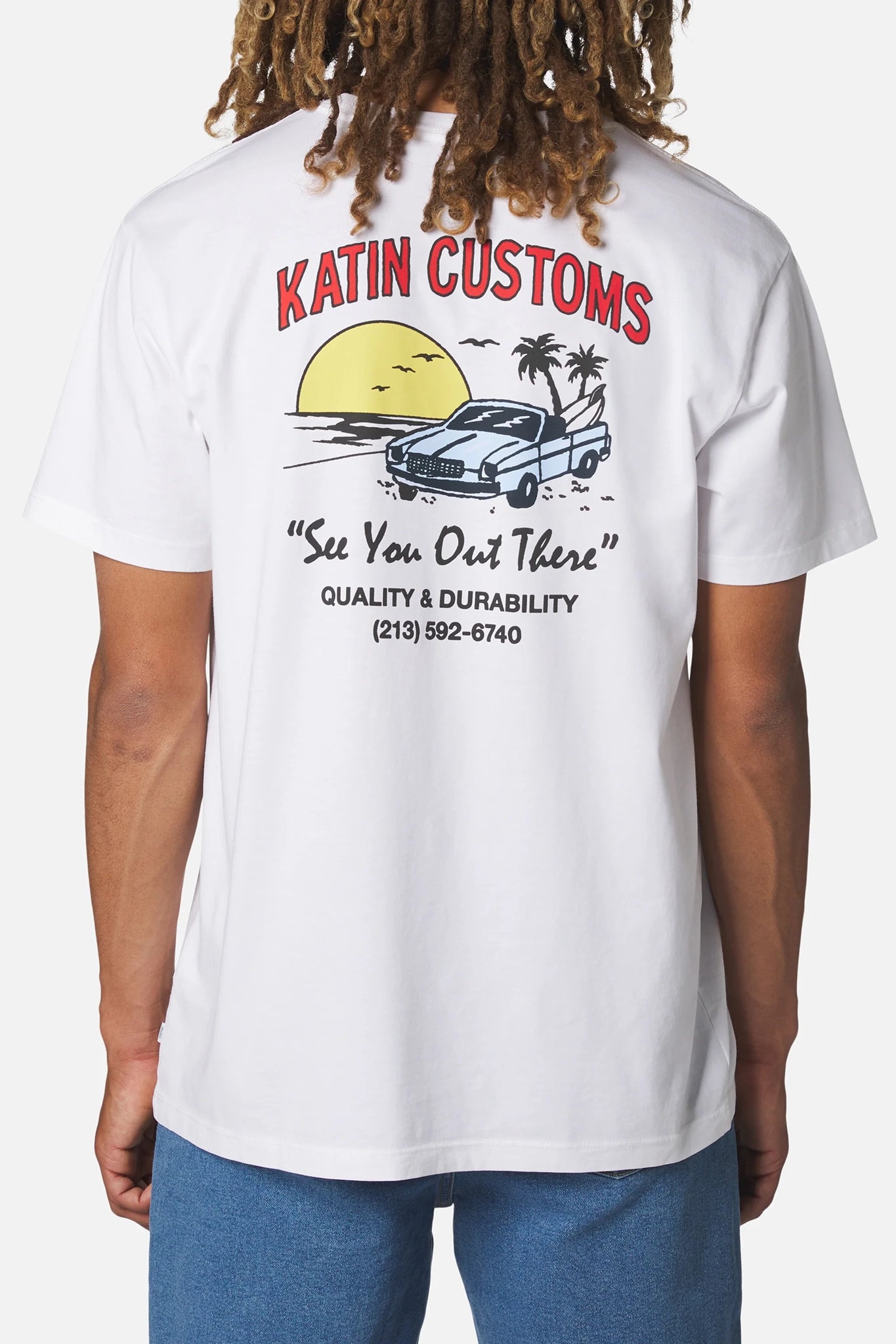 Alamitos Tee T-Shirts Katin